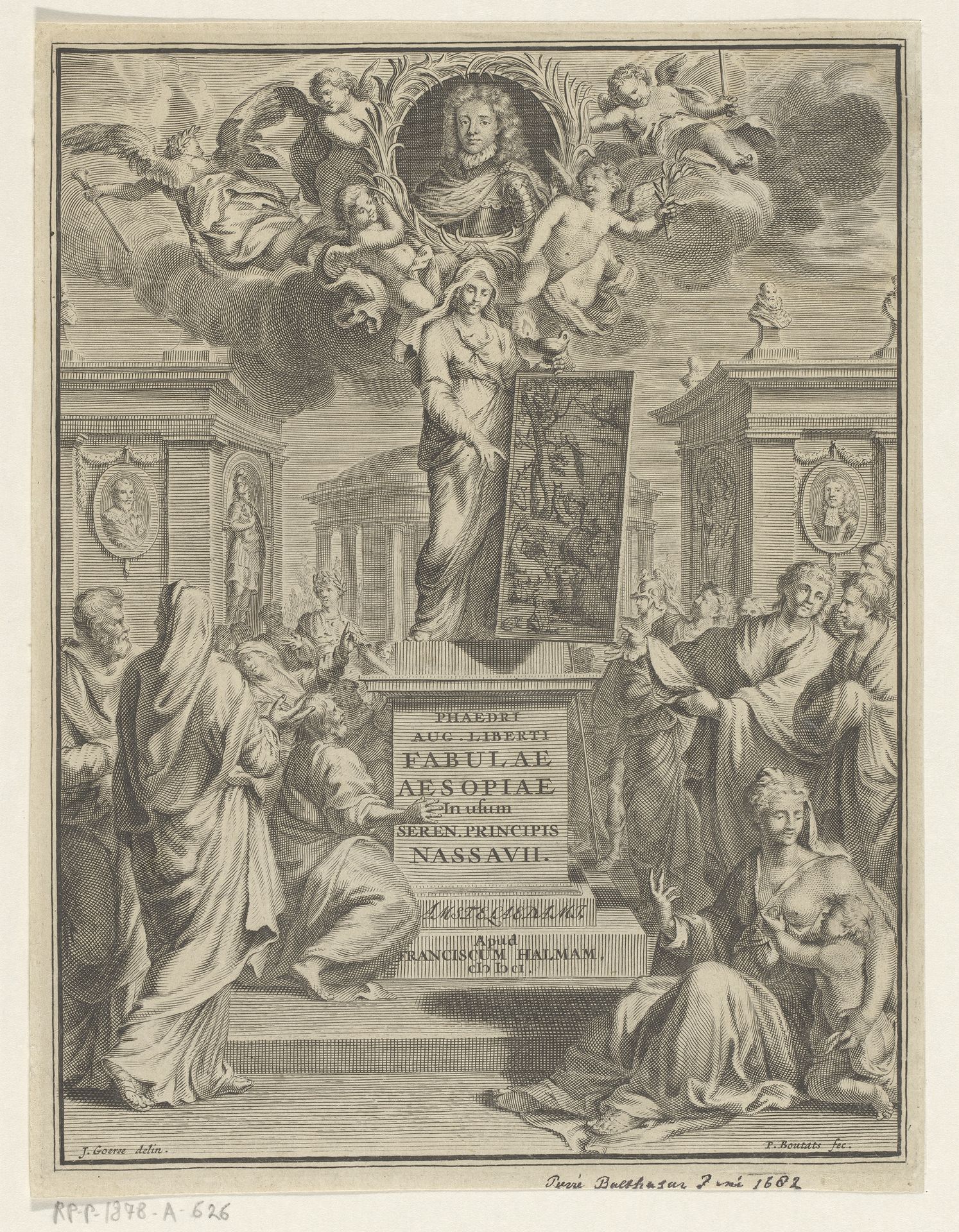 Fabelen van Aesopus by Pieter Balthasar Bouttats