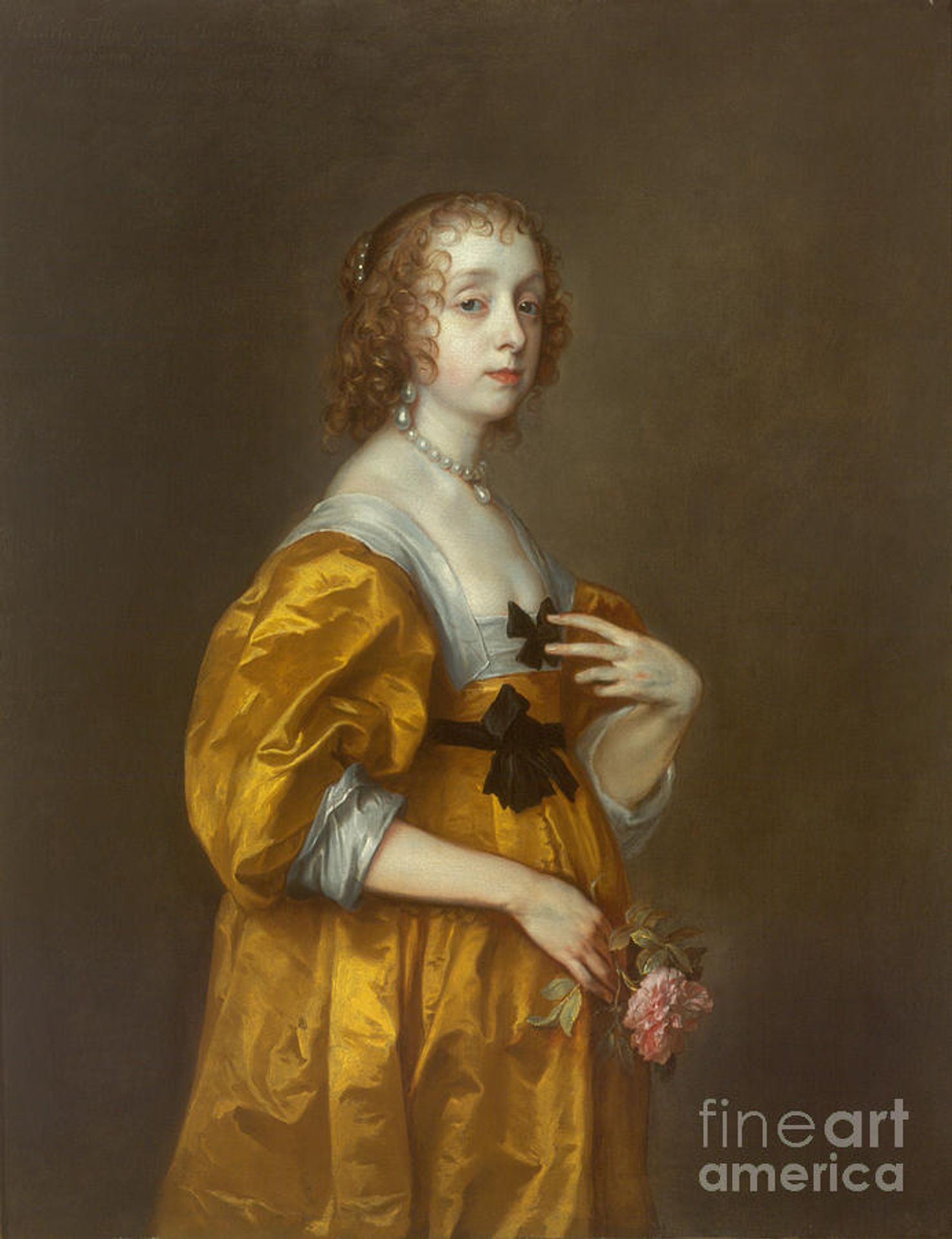 Mary Villiers Lady Herbert of Shurland by Anthony van Dyck