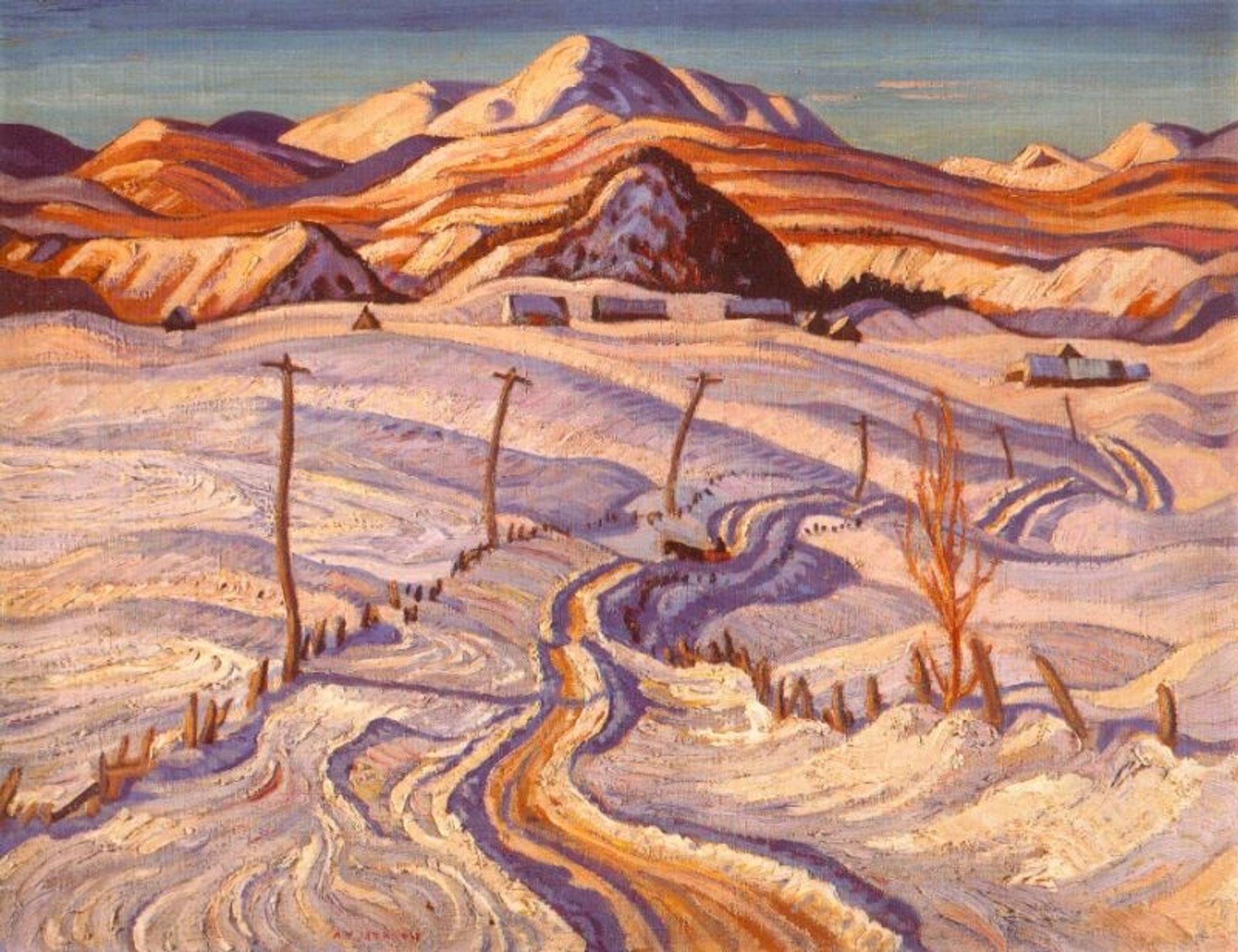 Winter Morning, Charlevoix County by A.Y. Jackson