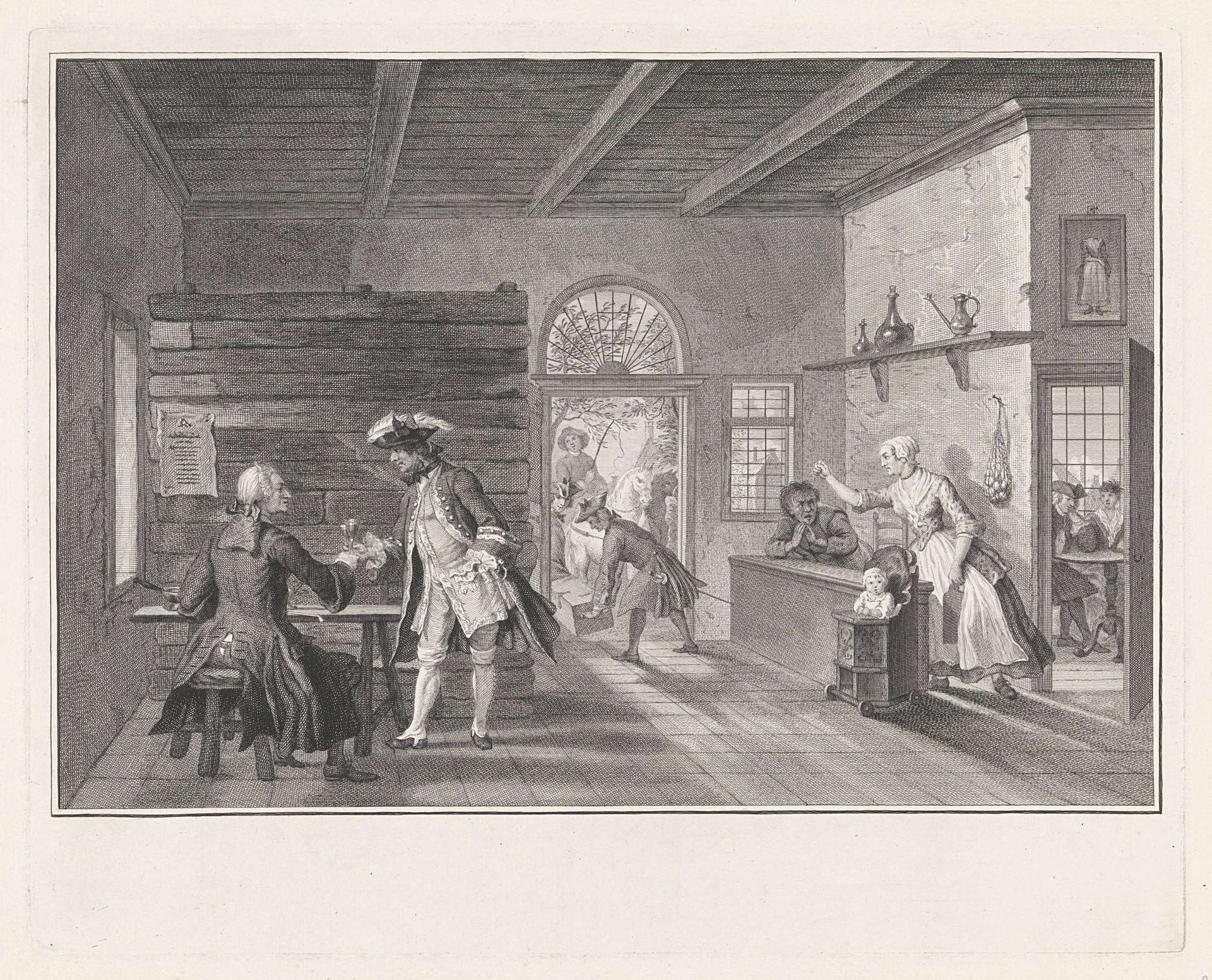 De Puiterveense helleveeg achter de tap by Pieter Tanjé