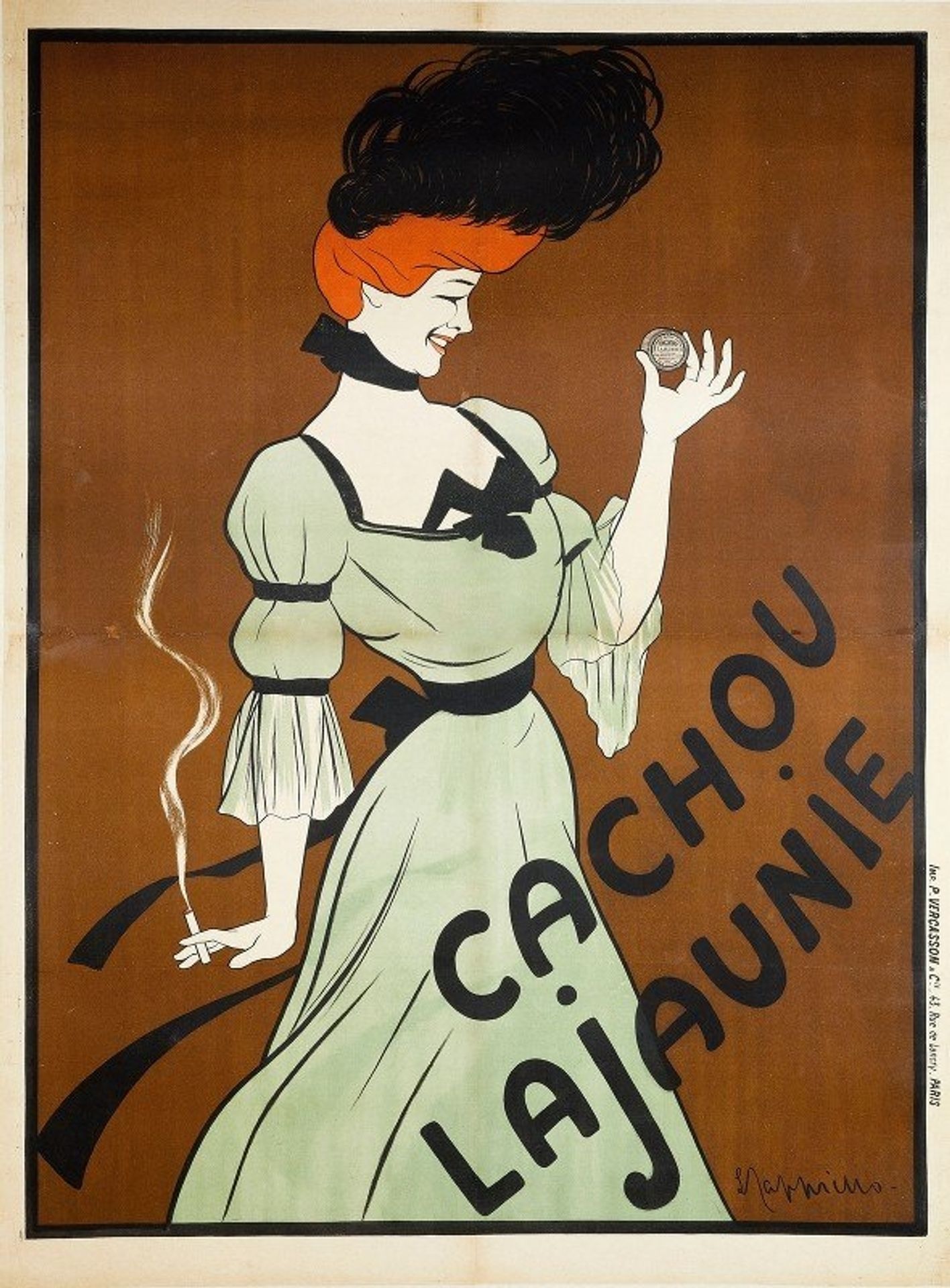 CACHOU  LAJAUNIE by Leonetto Cappiello
