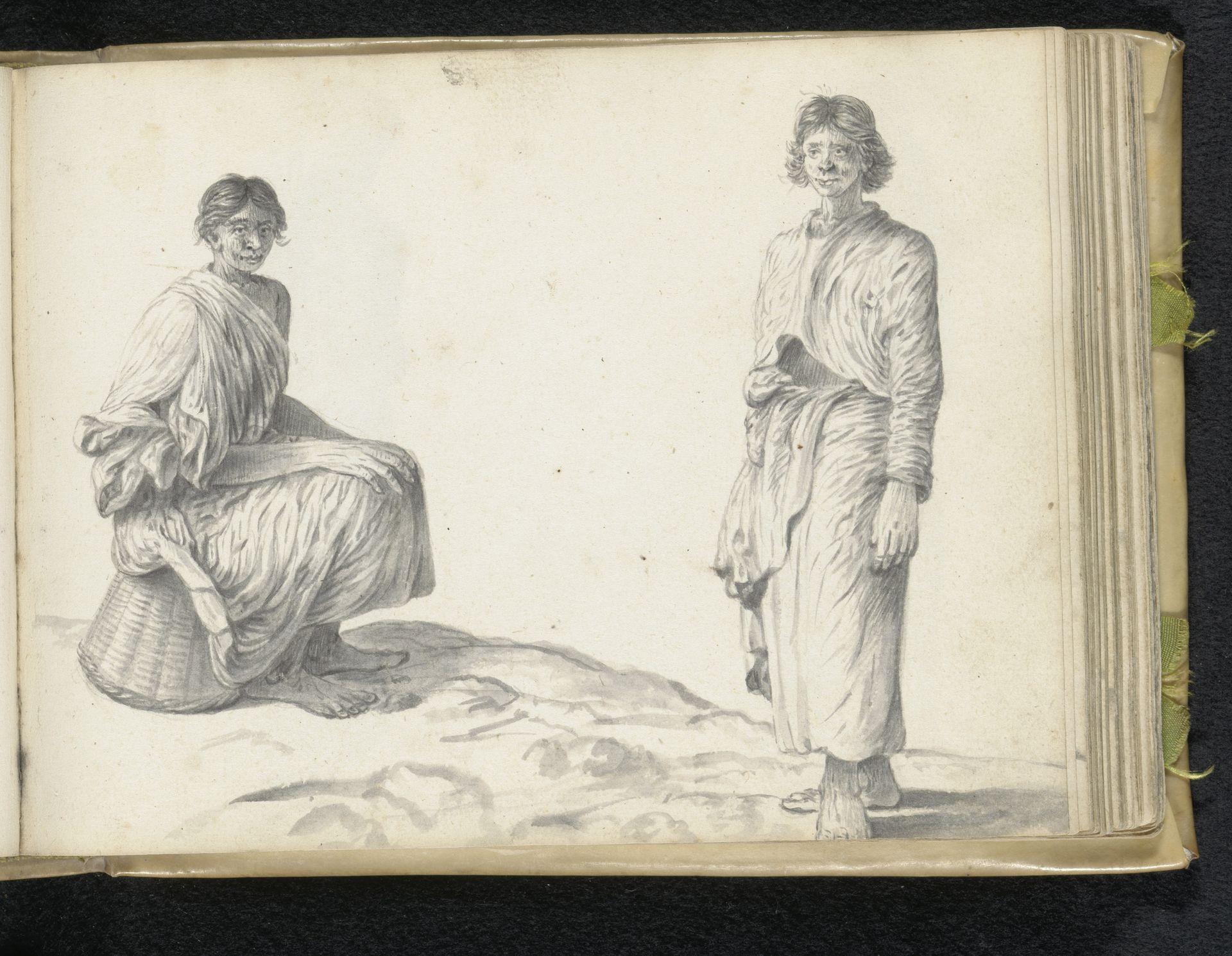 Two women by Esaias Boursse