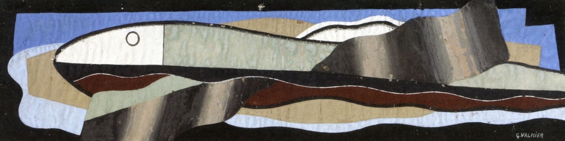 Composition (Fish) by Georges Valmier