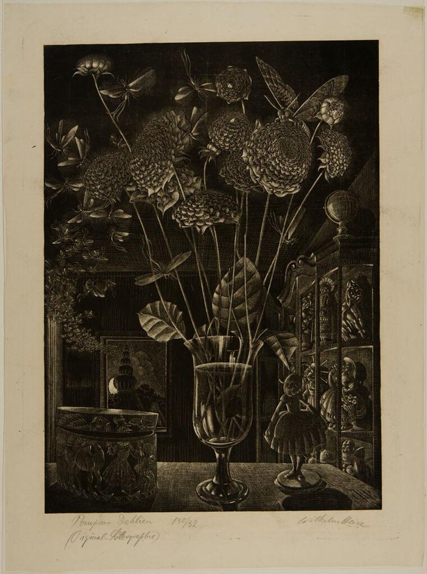 Pompon Dahlien by Wilhelm Heise