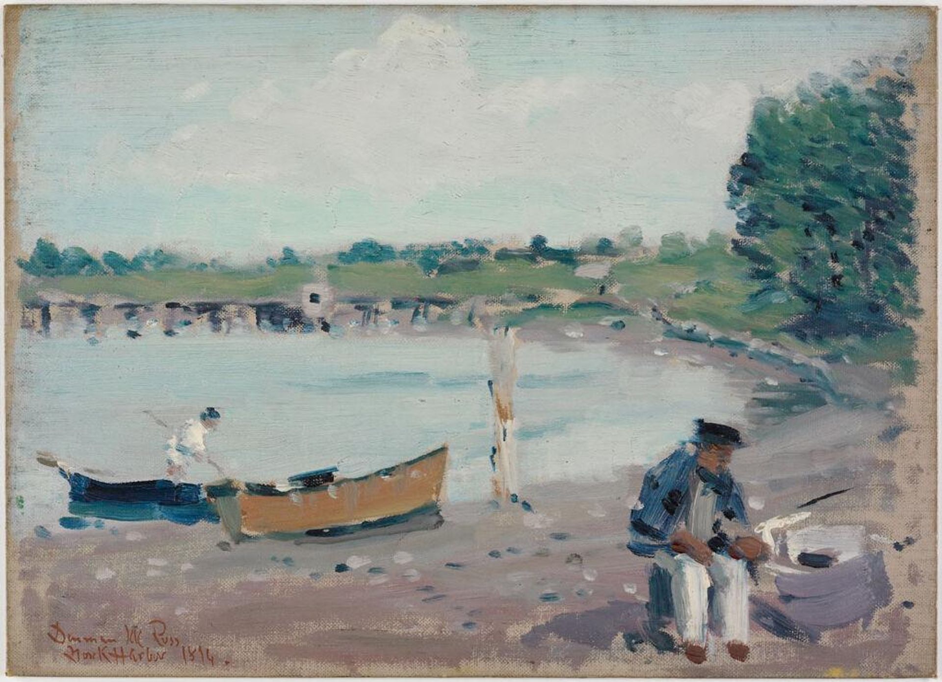 York Harbor, Maine by Denman Waldo Ross