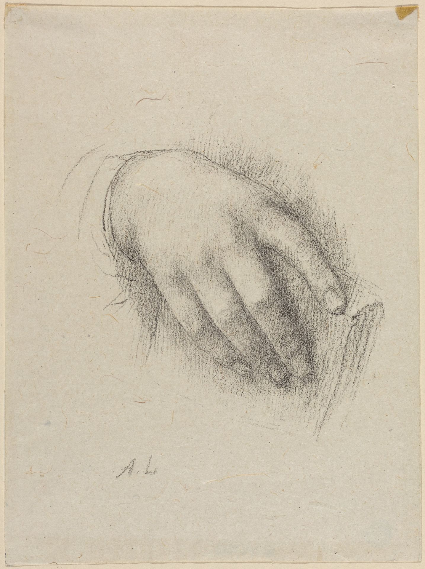 The Hand of the Artist's Daughter by Alphonse Legros