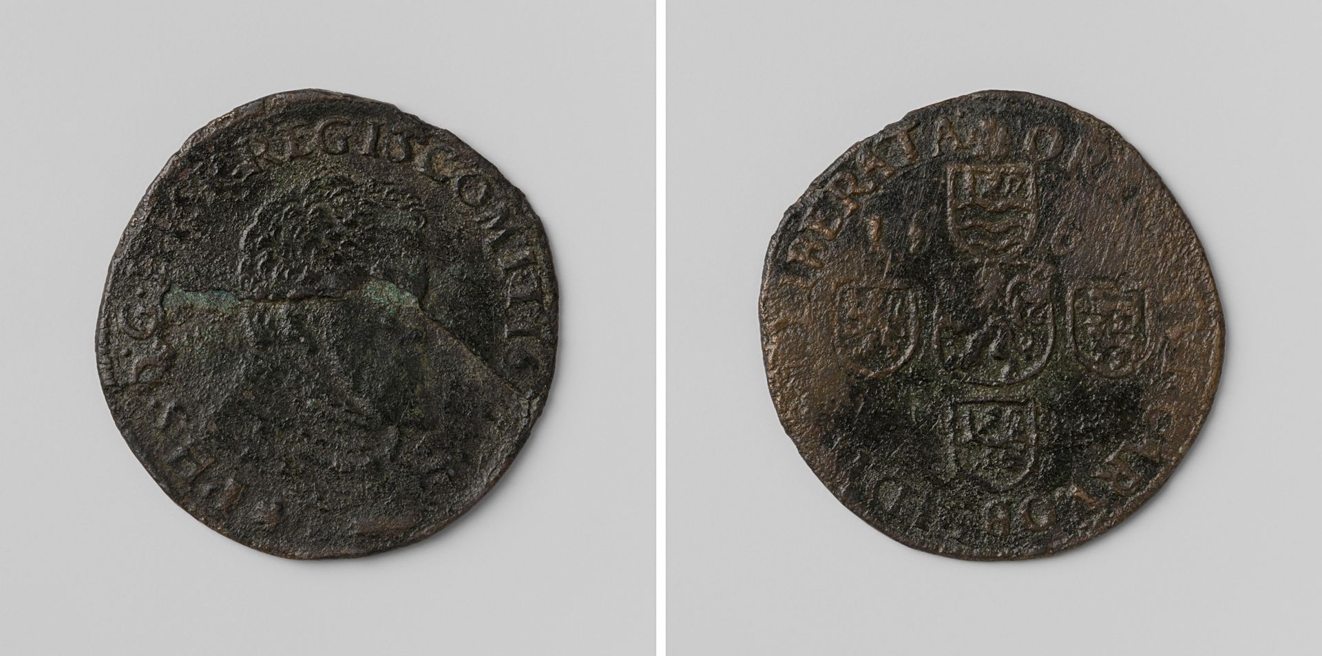 Ontzet van Oran, rekenpenning van de rekenkamer van Holland te 's-Gravenhage, ter ere van Filips II, koning van Spanje by Anonymous