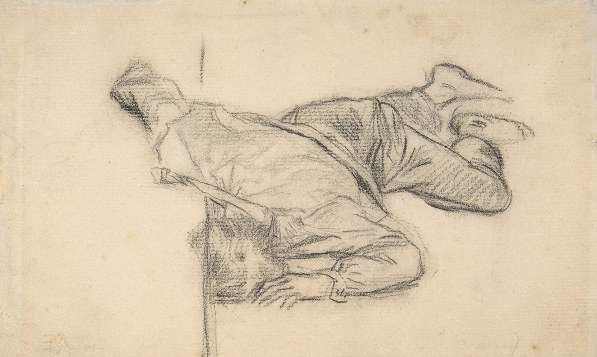 Dead Man by Ernest Meissonier