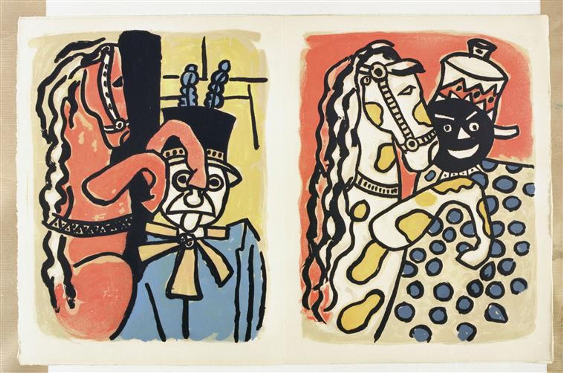The album "Circus" by Fernand Léger