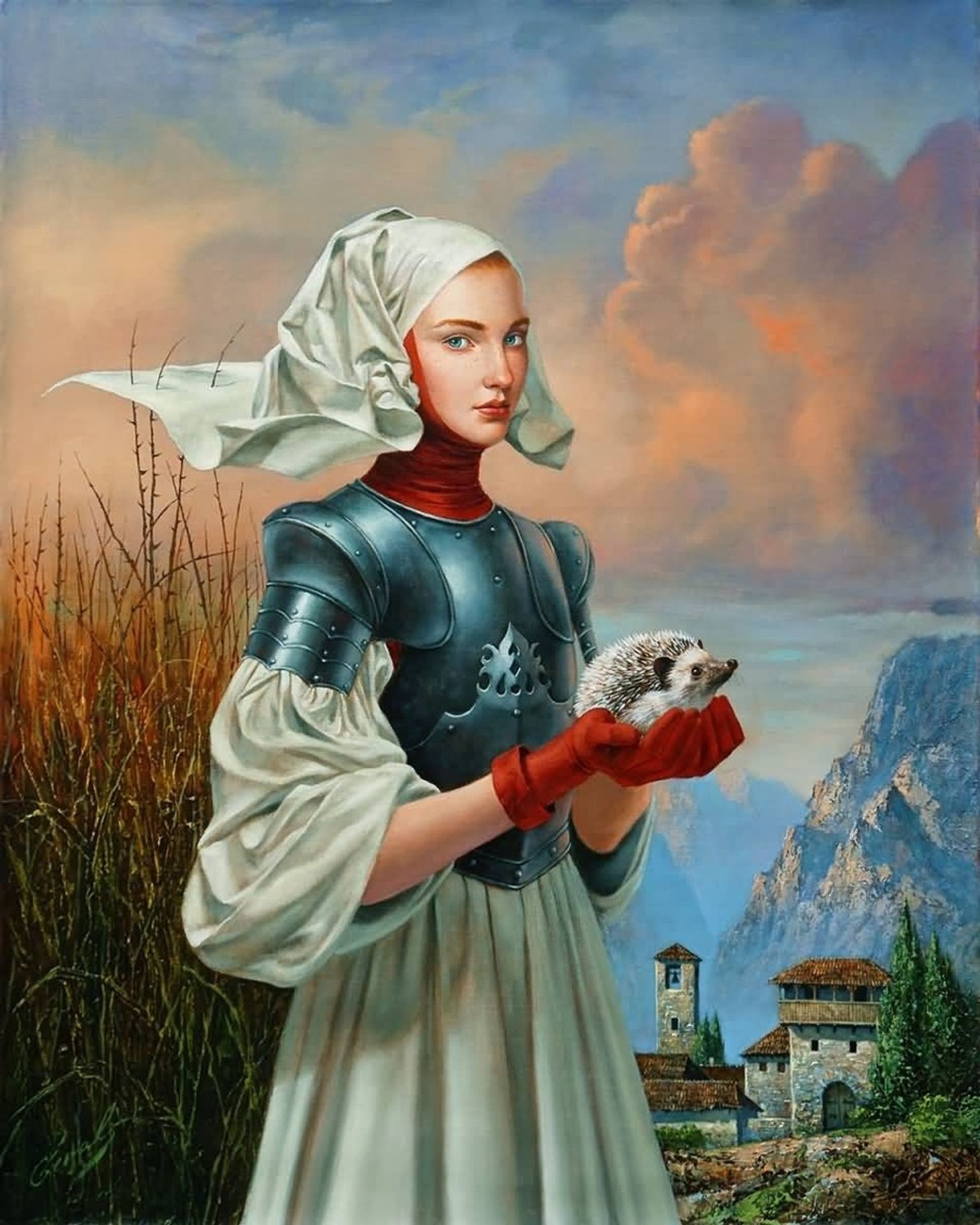 Touch-Me-Not by Michael Cheval