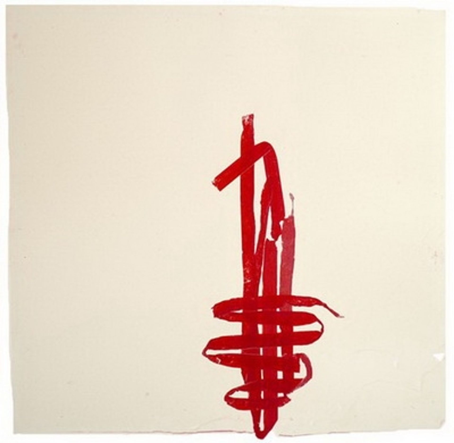 Floating Line Drawing (Antenna) by Jill Baroff