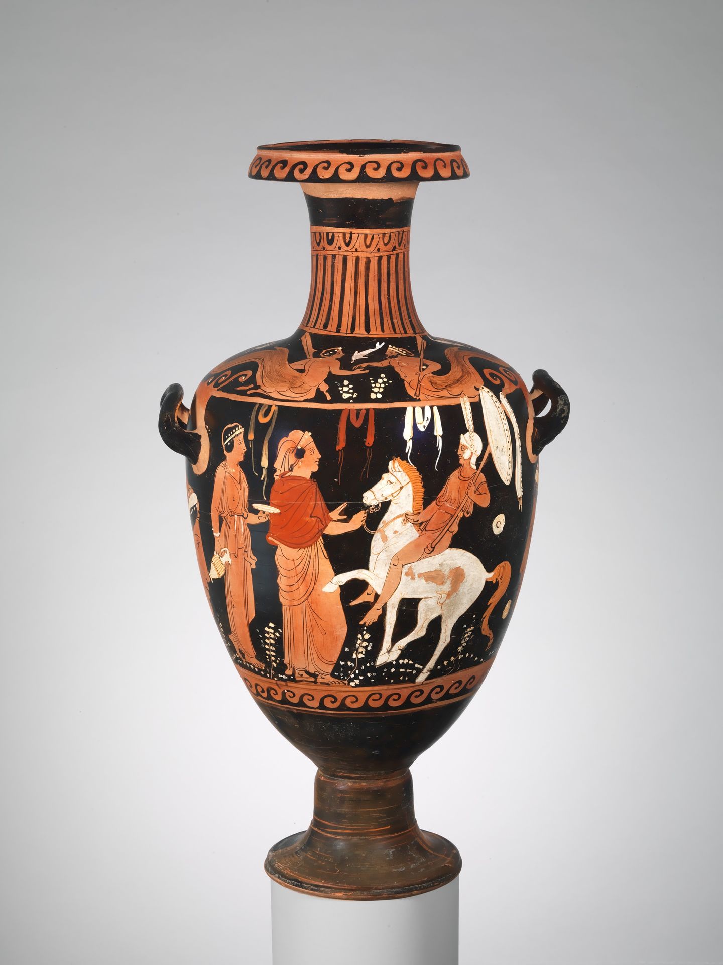Terracotta hydria (water jar) by Group of Naples 3227