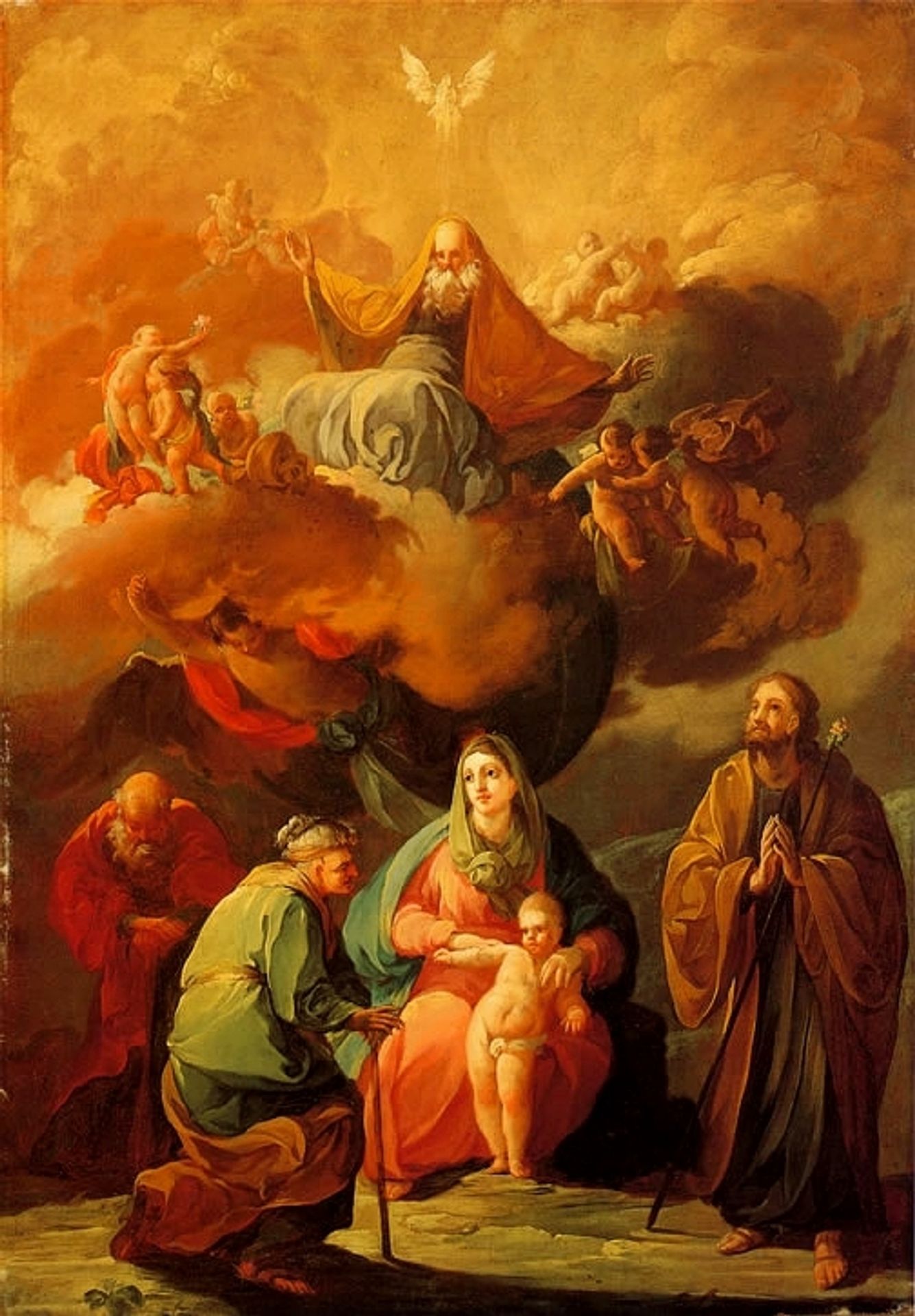 Triple generation by Francisco de Goya