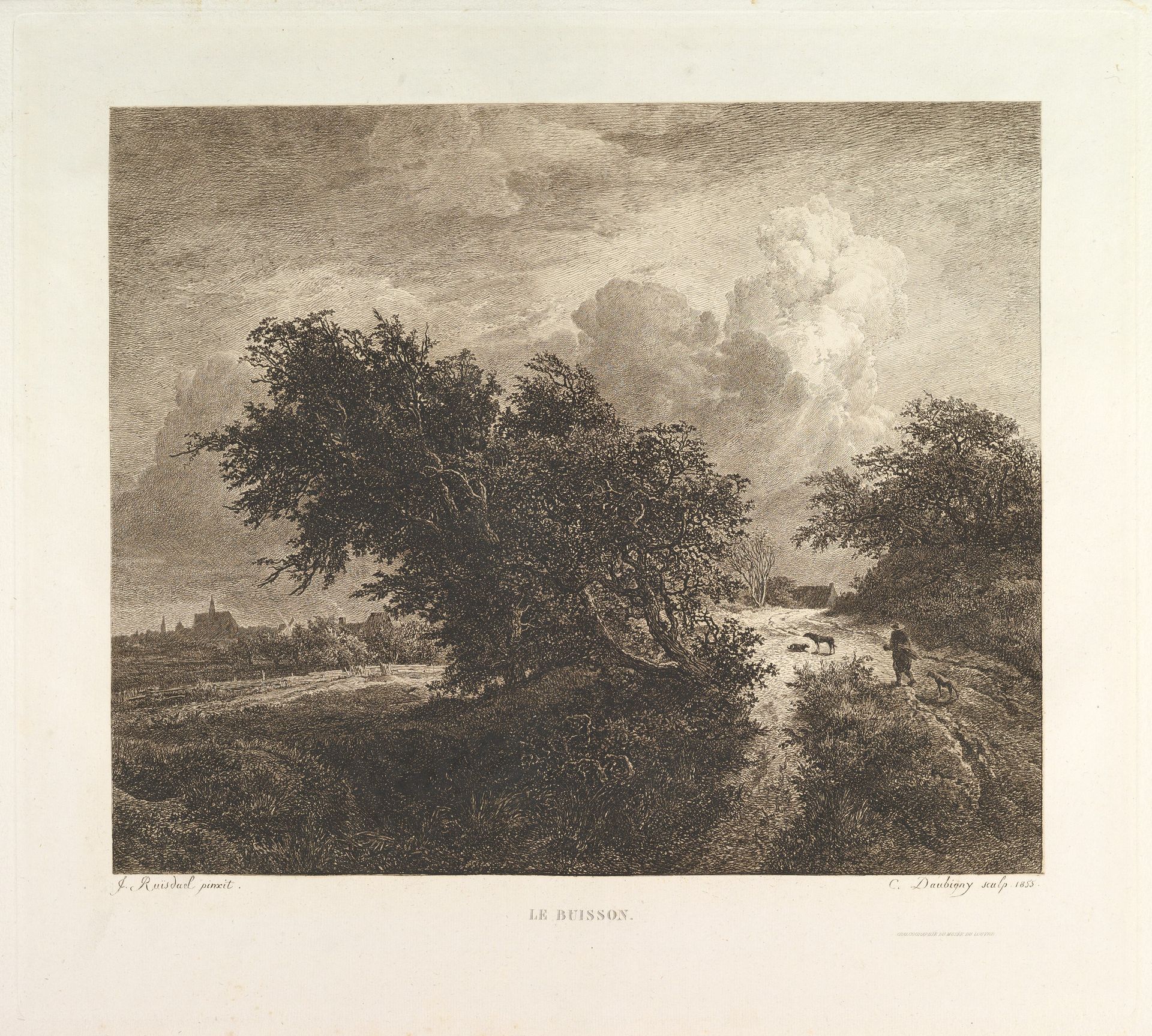 Le Buisson by Charles François Daubigny
