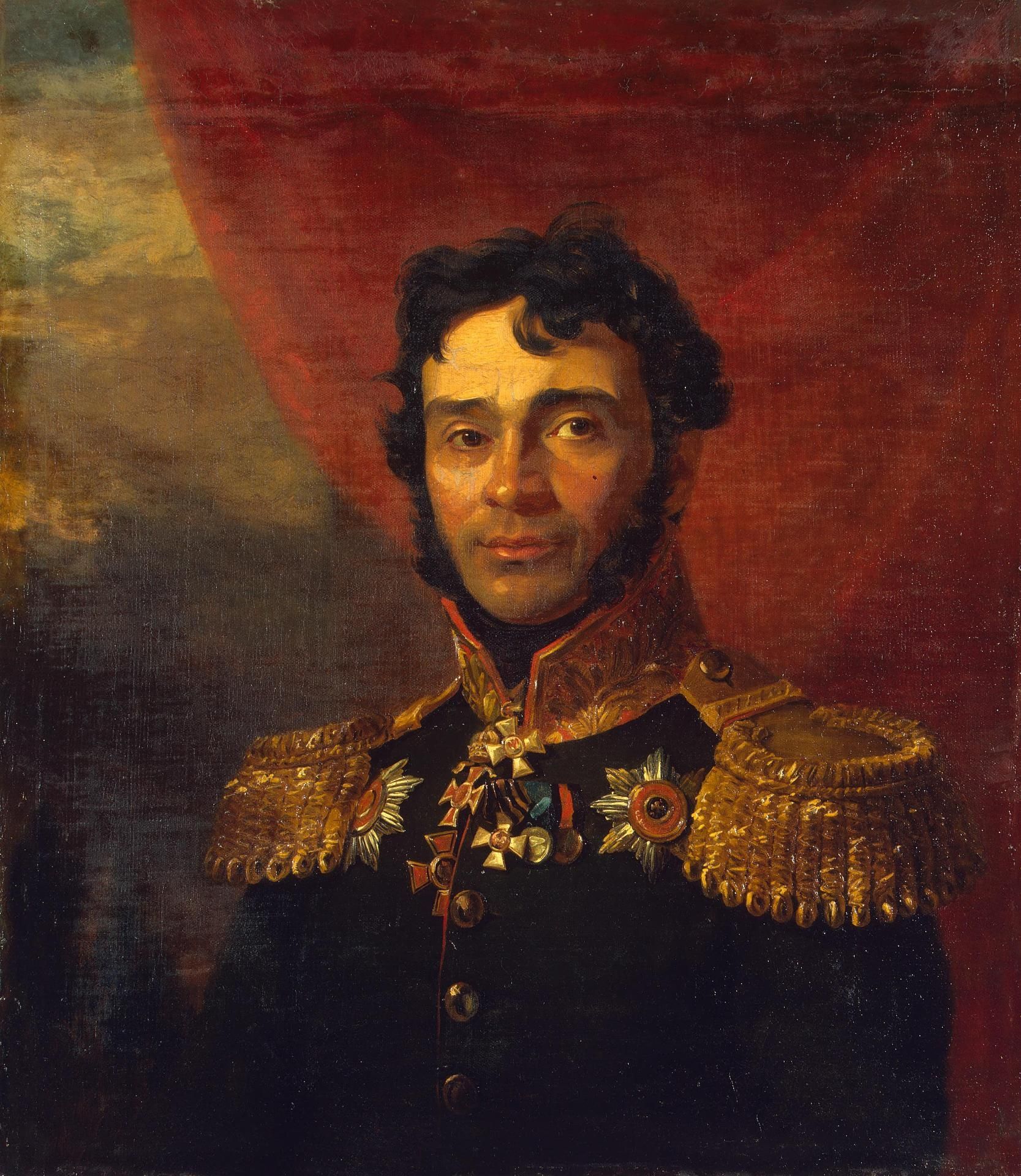 Vladimir Petrovich Mezencev, Russian General by George Dawe