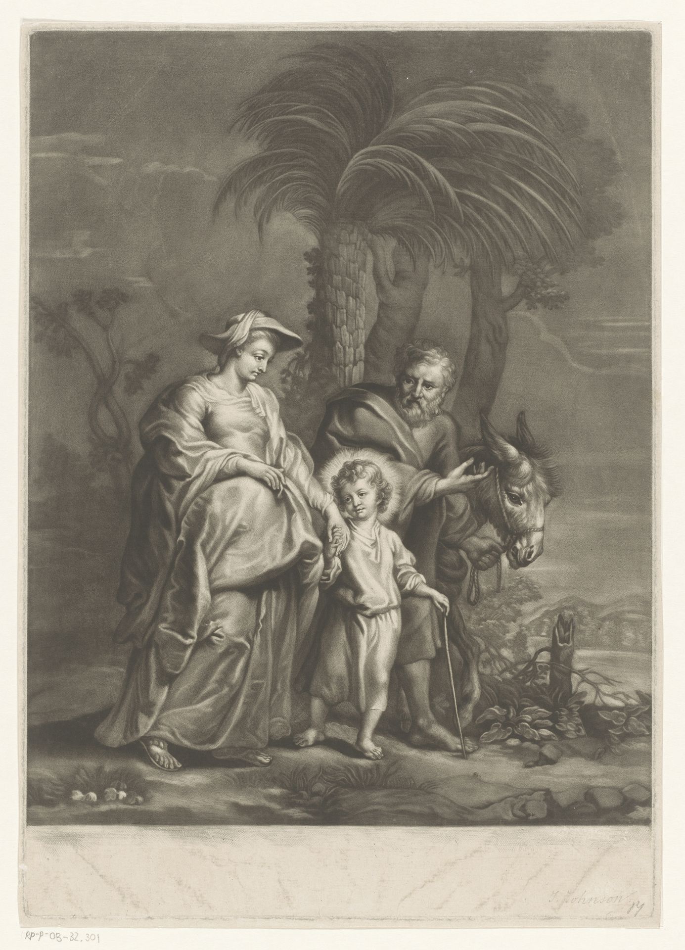 Terugkeer uit Egypte by James Johnson