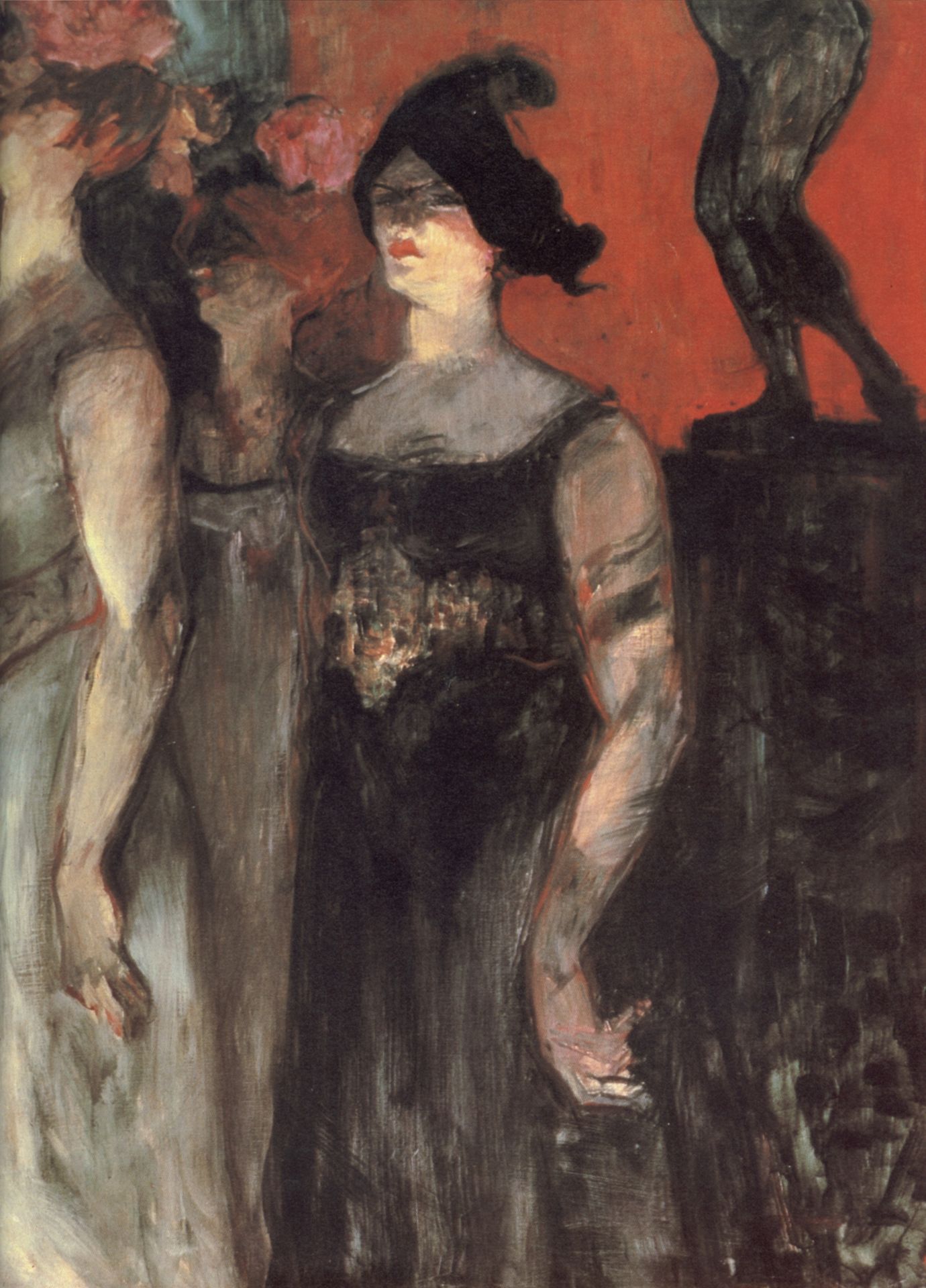 Messaline (between two extras) by Henri de Toulouse-Lautrec