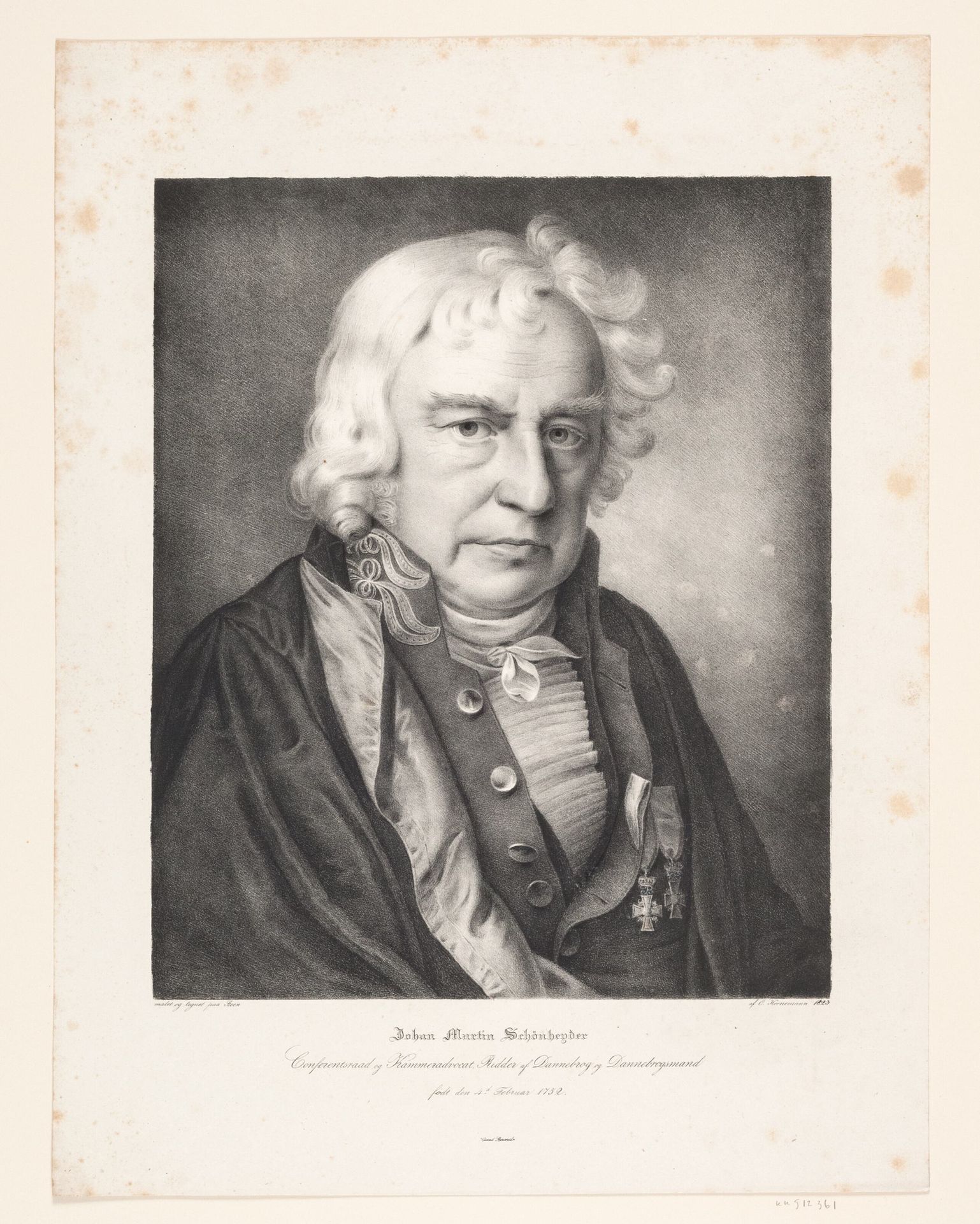 Johan Martin Schönheyder by Christian Horneman