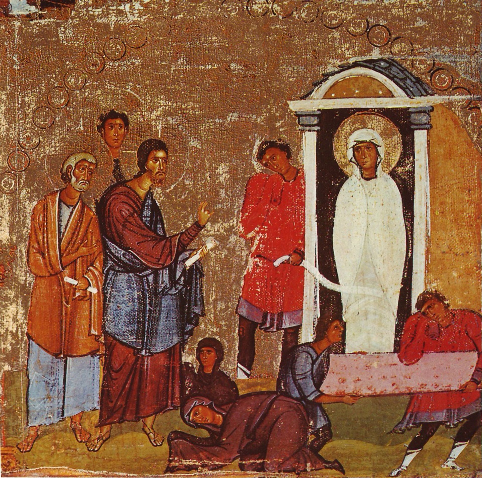 Lazarus Miracle by Orthodox Icons