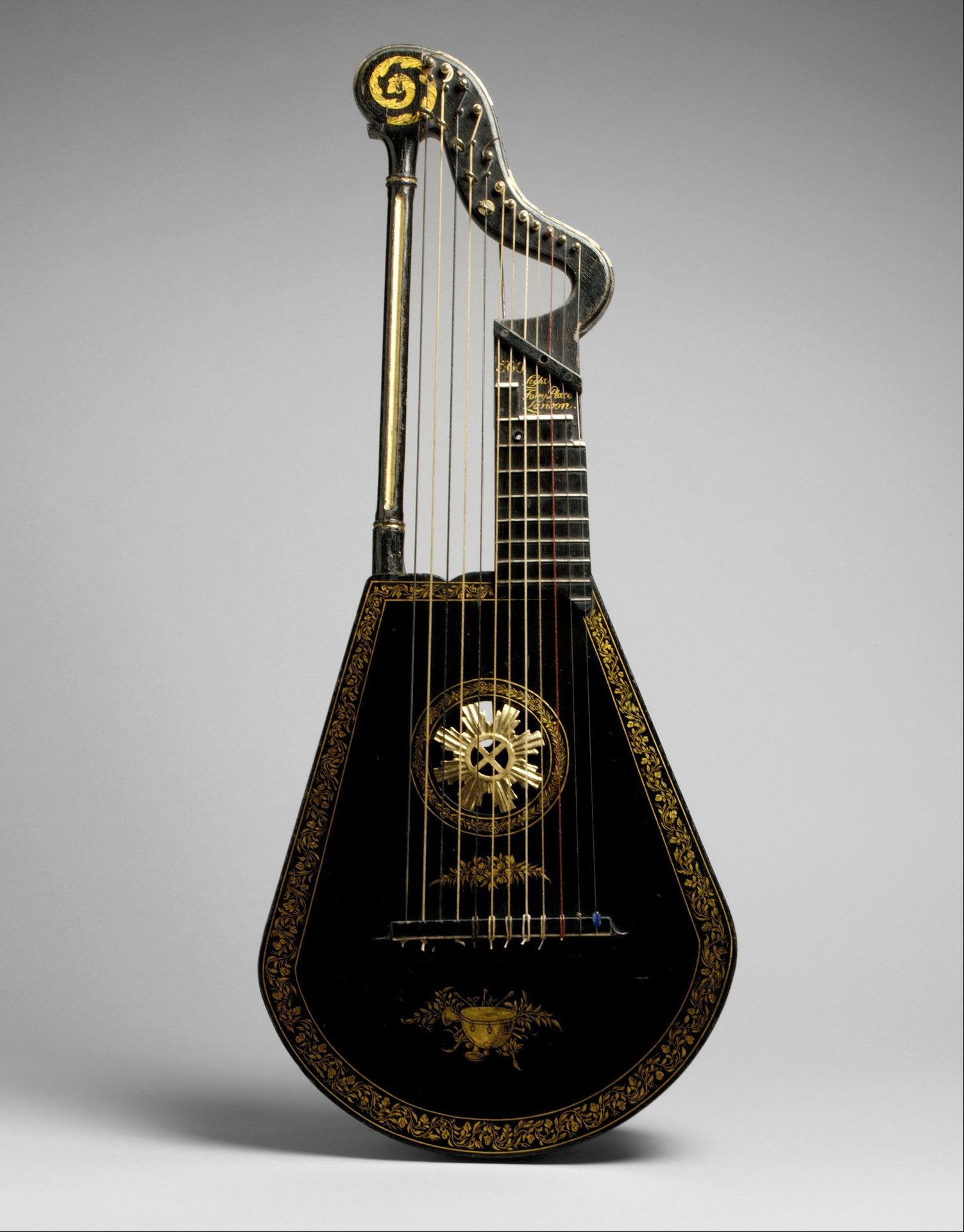 Harp Lute by Edward Light