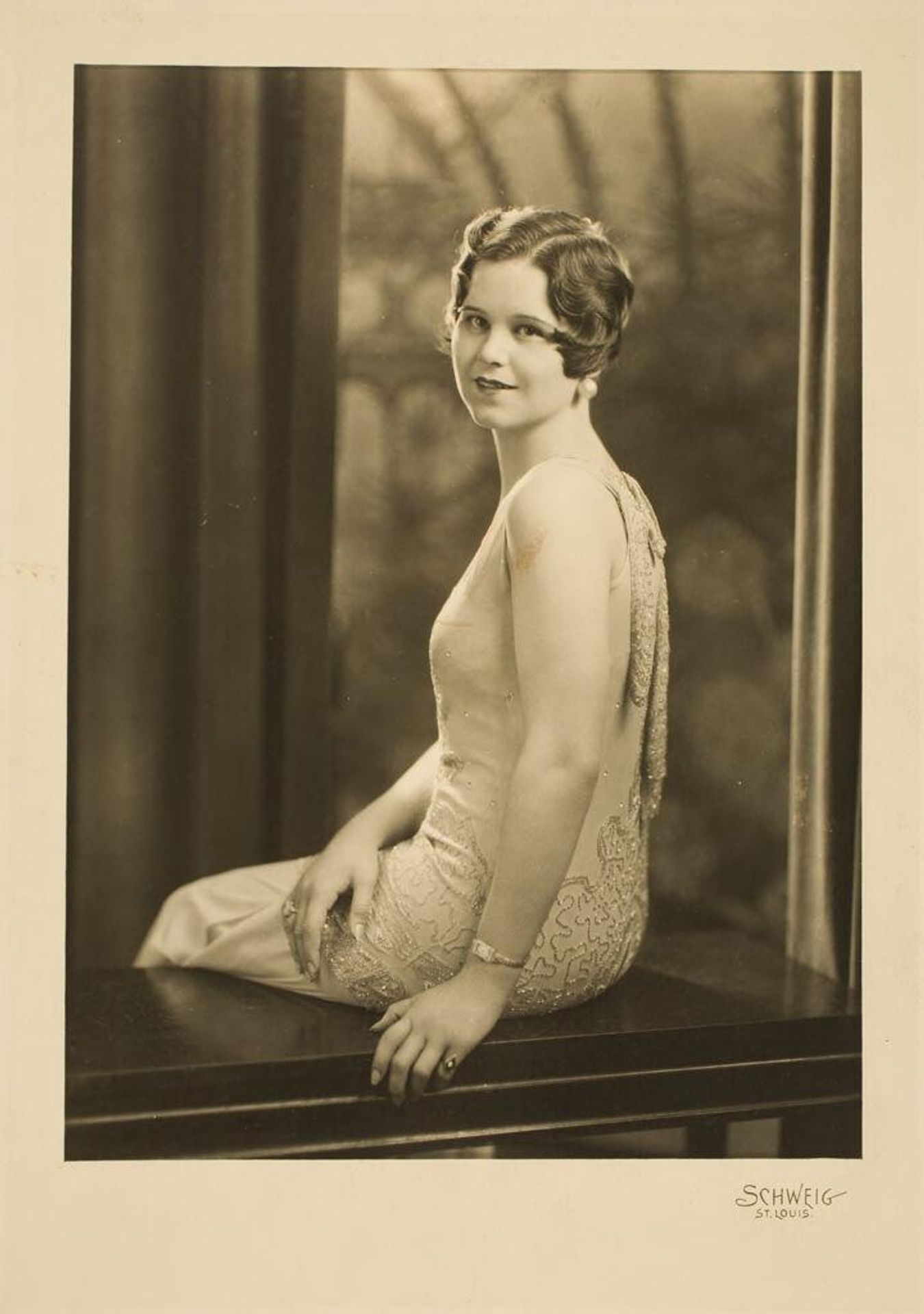 Untitled (seated woman) by Martin Schweig