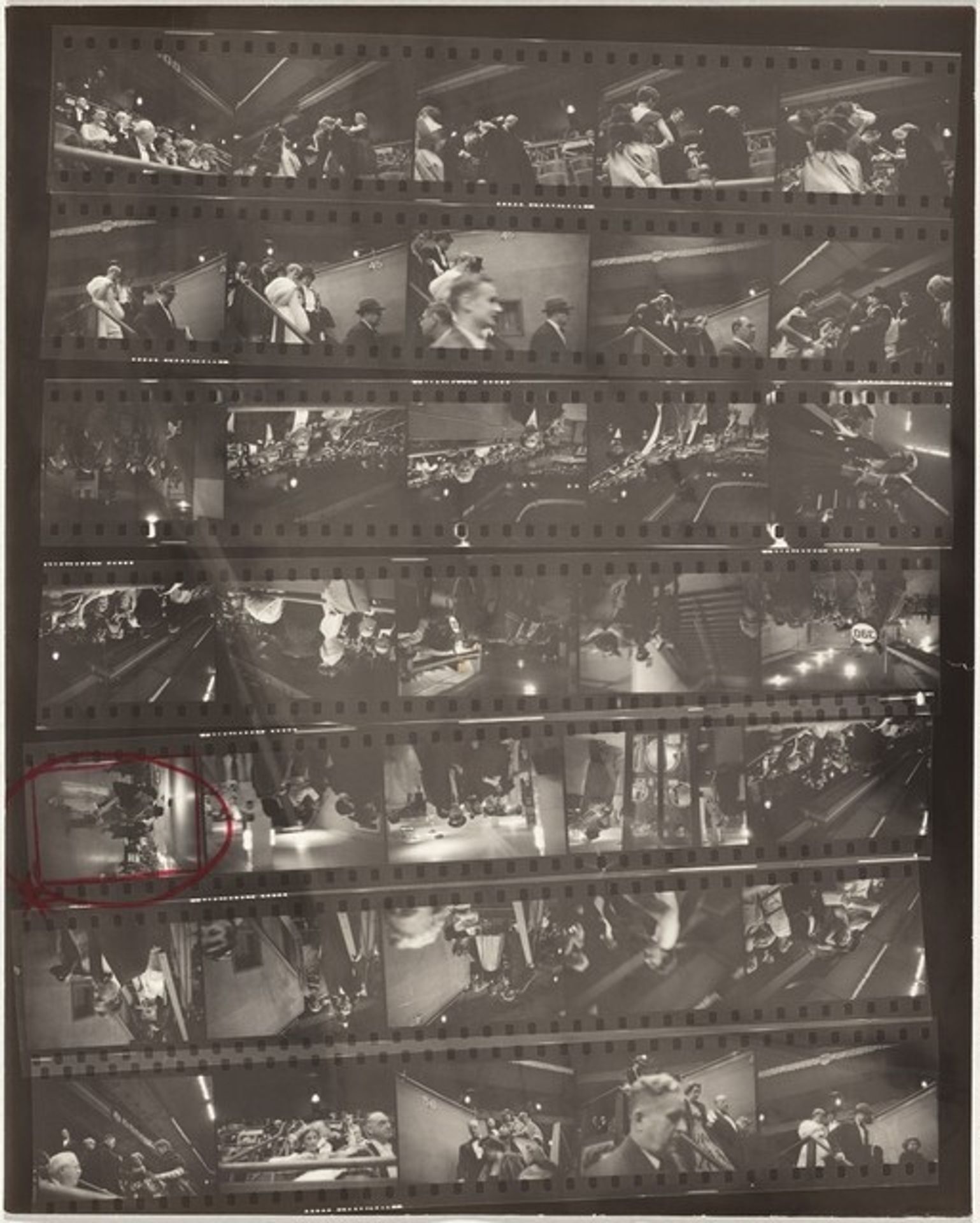 Horse show opening 9 by Robert Frank