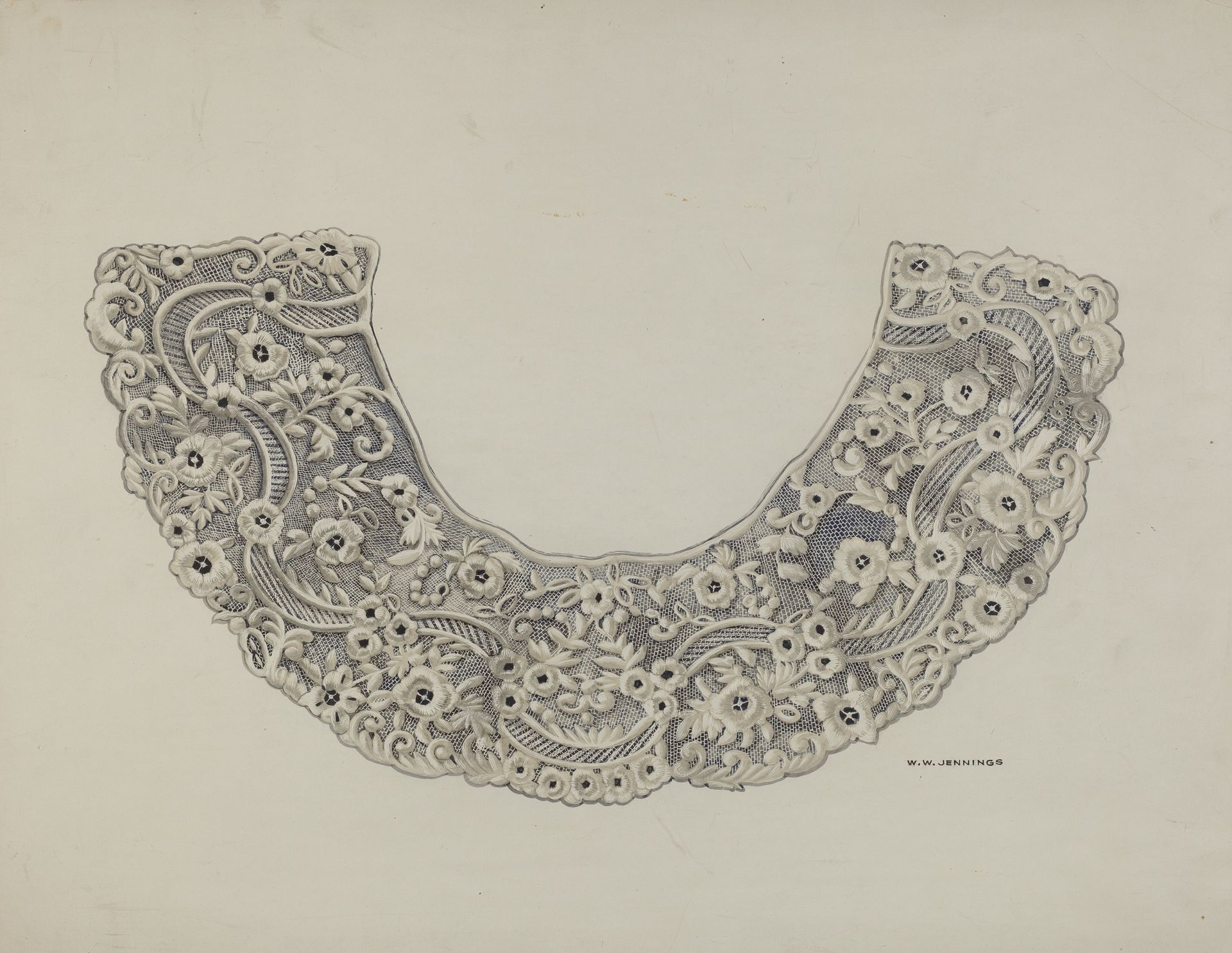 Lace Collar by Walter W. Jennings