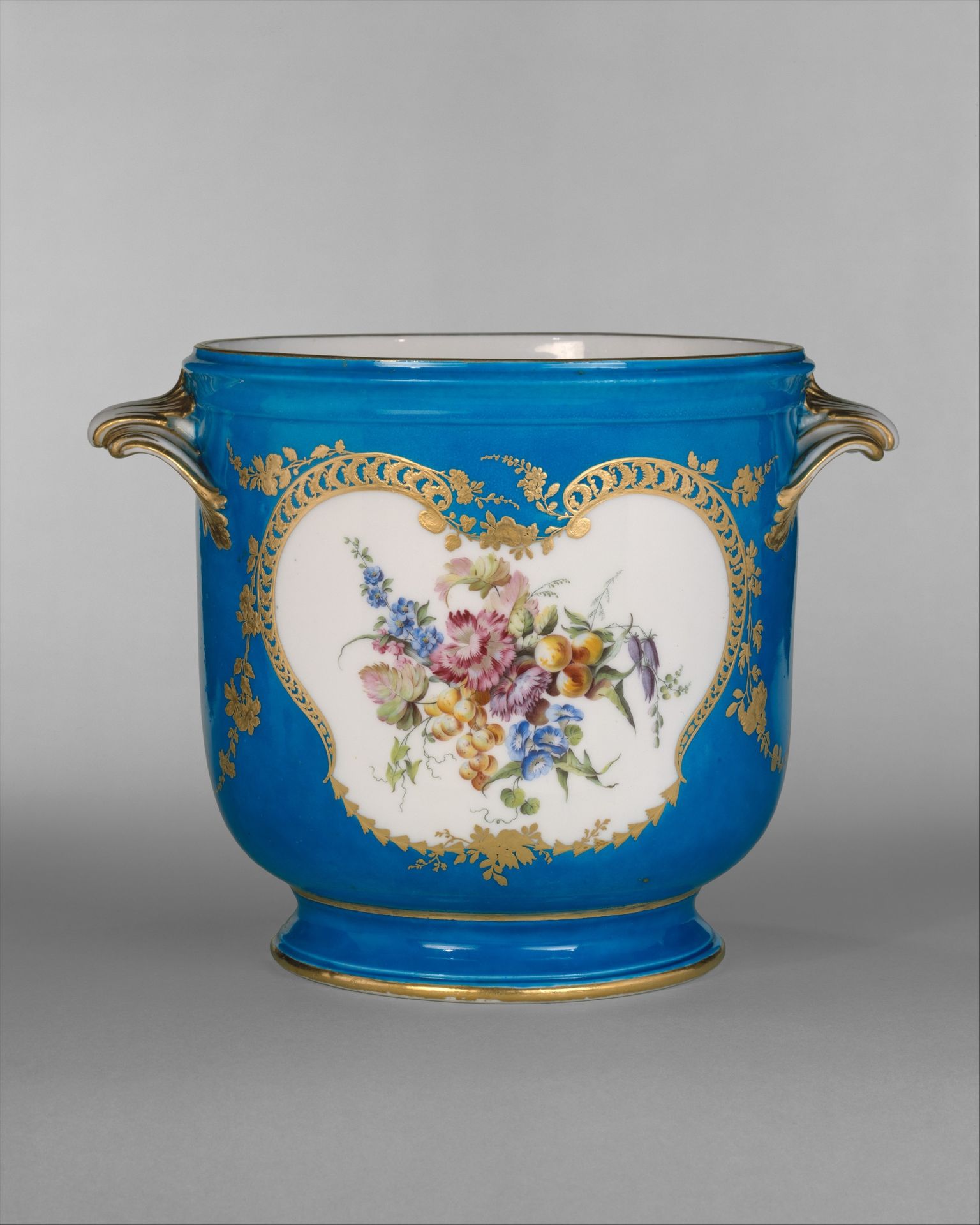 Bottle cooler from the Louis XV service (seau à bouteille) by Vincennes Manufactory