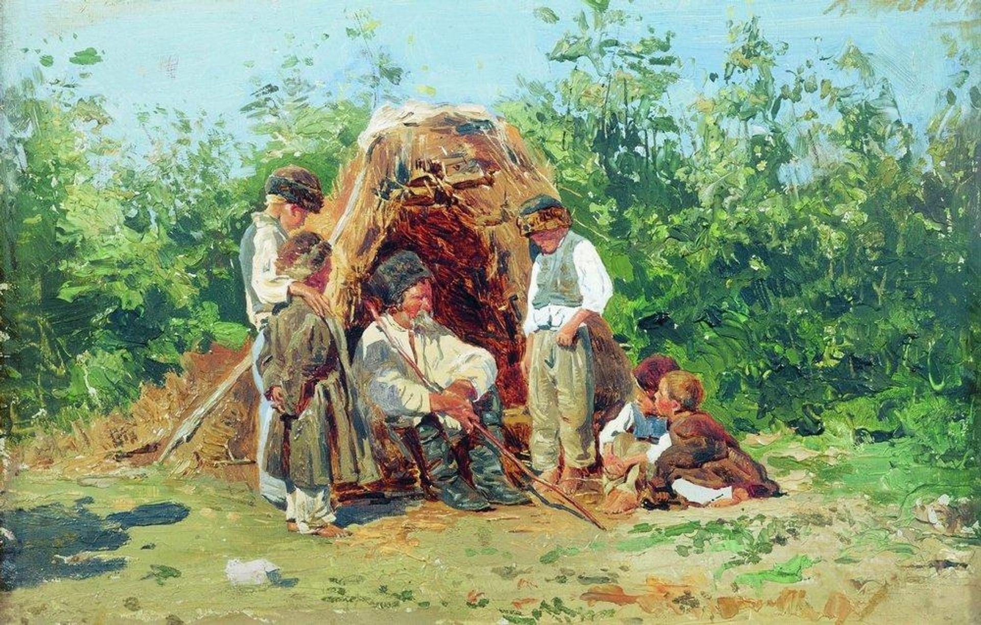 Grandfather Stories by Konstantin Egorovich Makovsky