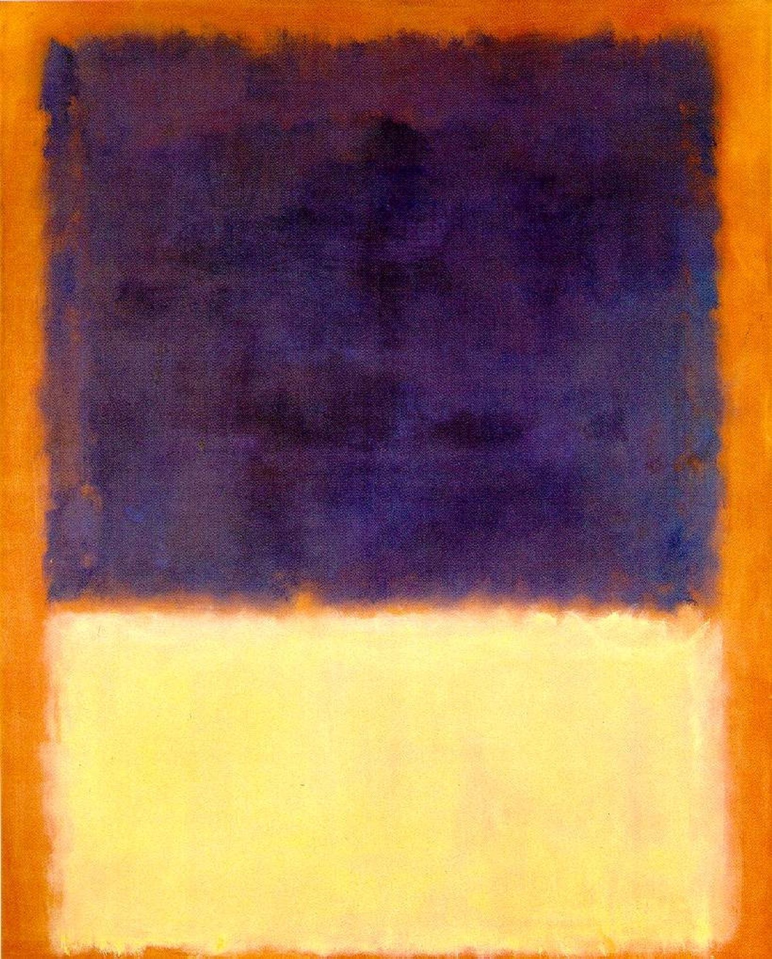 Red, Orange, Tan and Purple by Mark Rothko