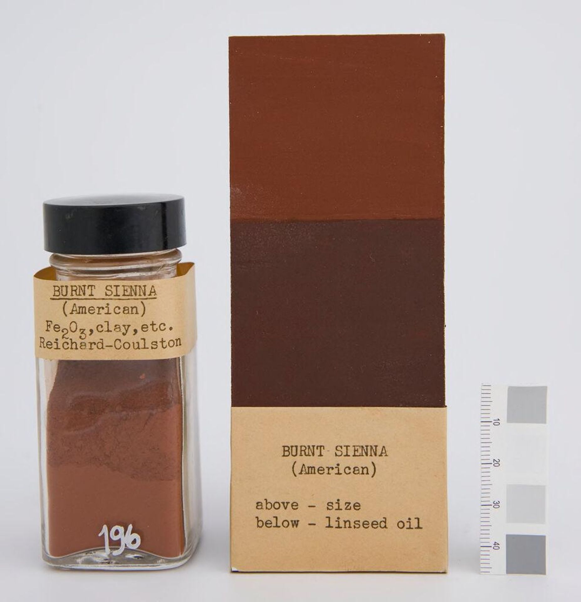 Burnt Sienna (American) by Manufactured by Reichard-Coulston Inc.
