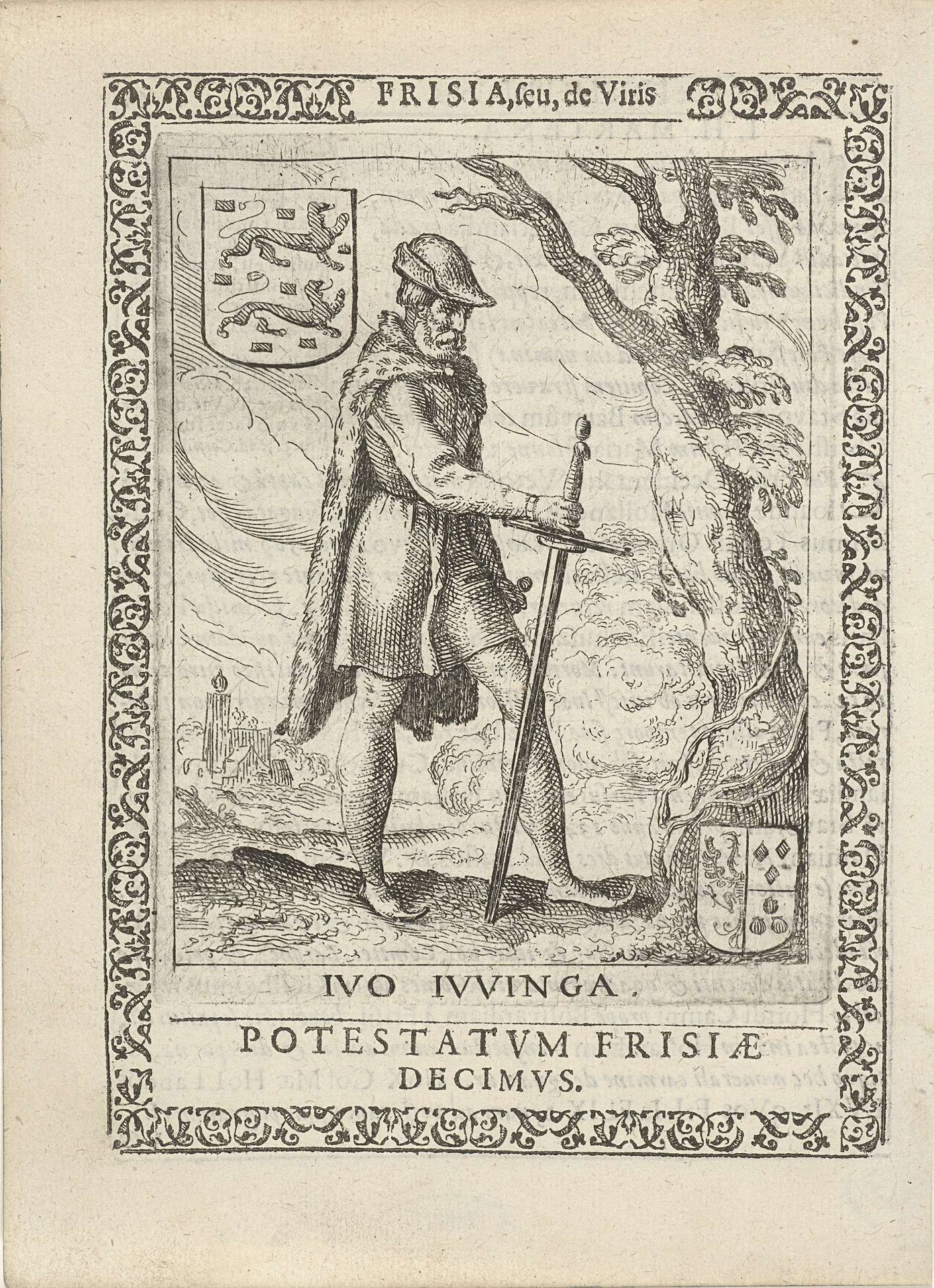 Juw Juwinga, tiende potestaat van Friesland by Pieter Feddes van Harlingen
