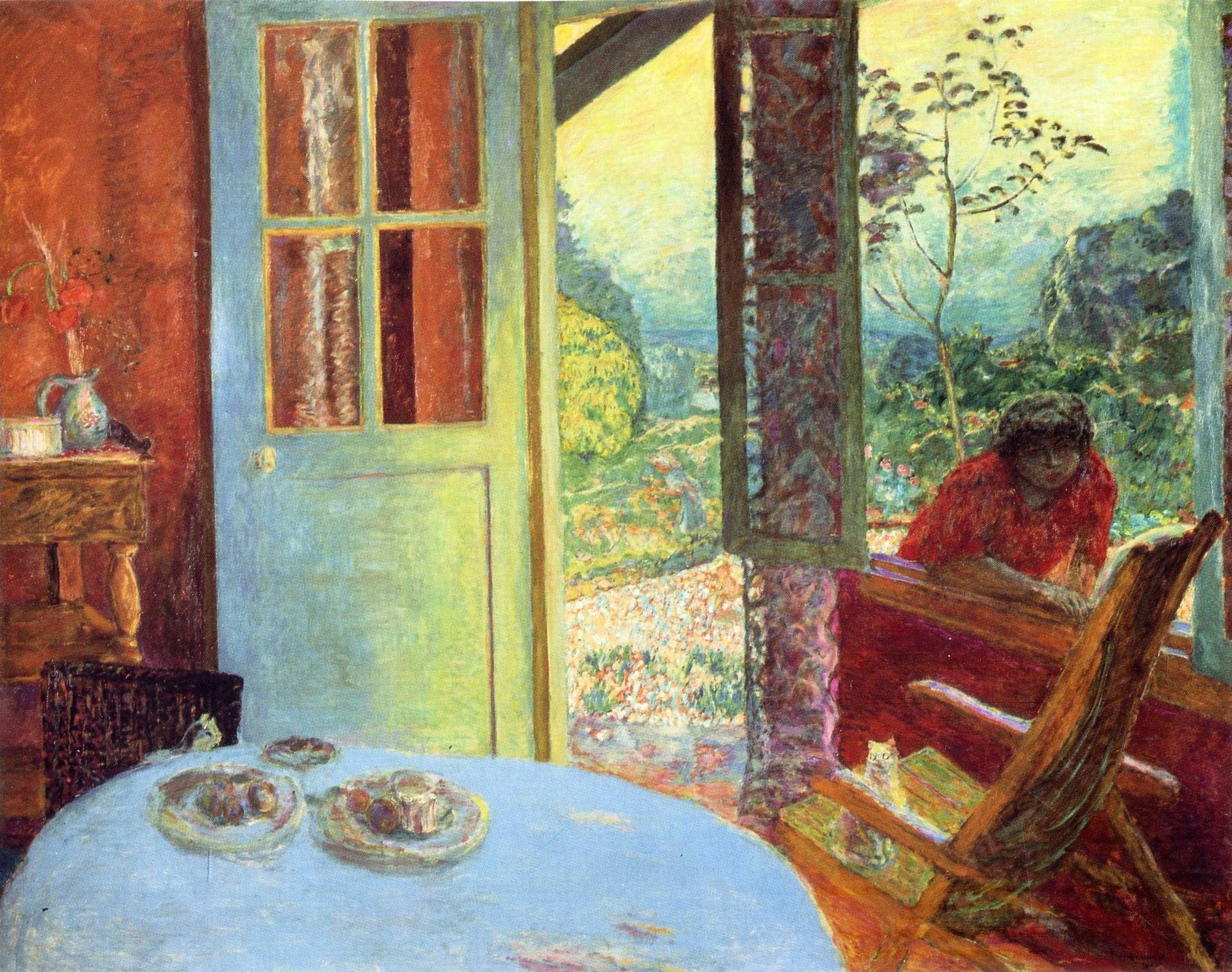 The Dining Room in the Country by Pierre Bonnard