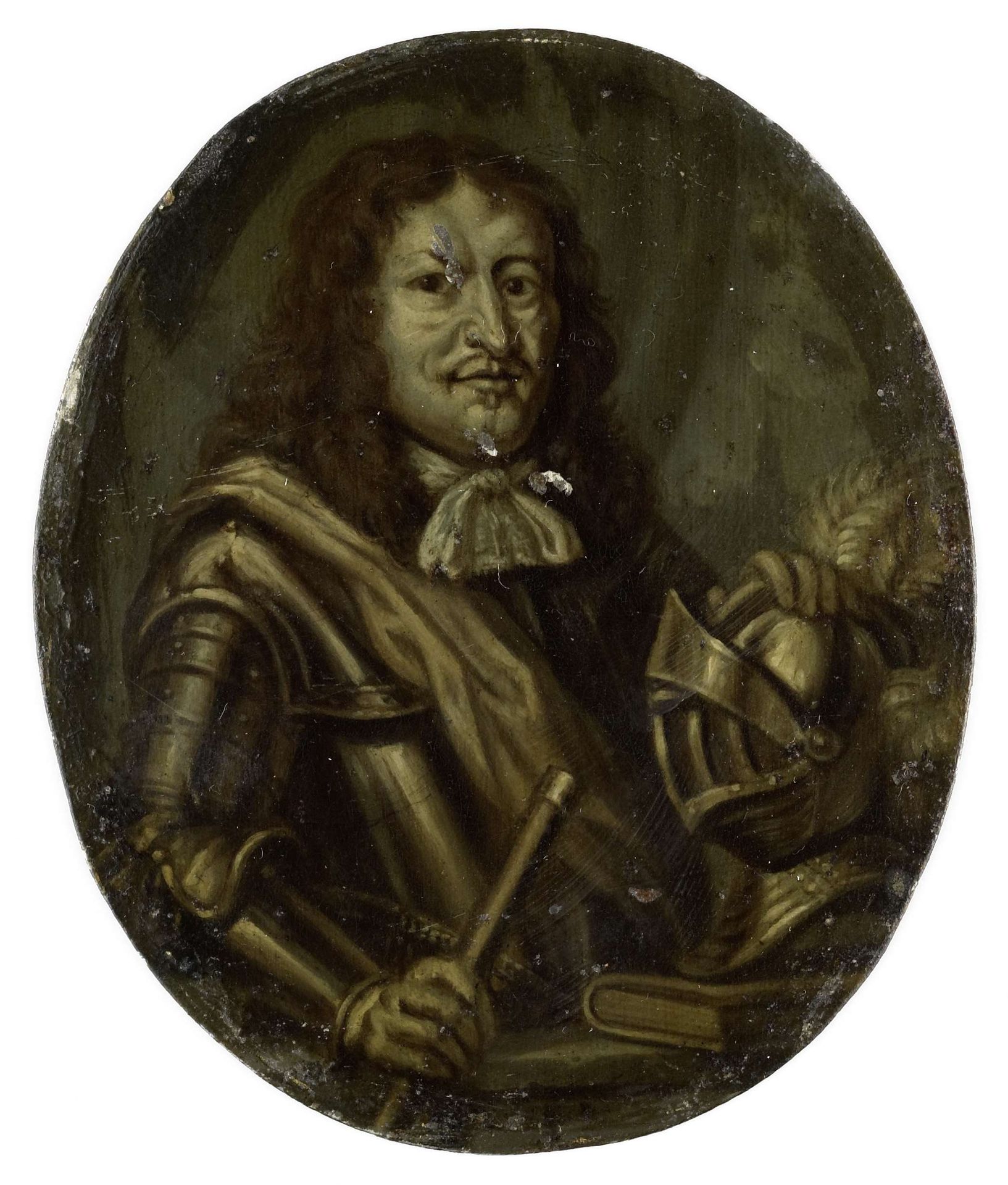 Portrait of Joan van Paffenrode, Baron of Ghussigny, Dramatic Poet by Arnoud van Halen