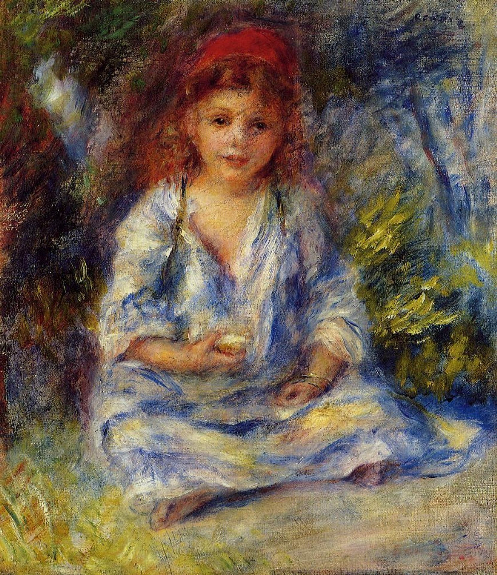 The Little Algerian Girl by Pierre-Auguste Renoir