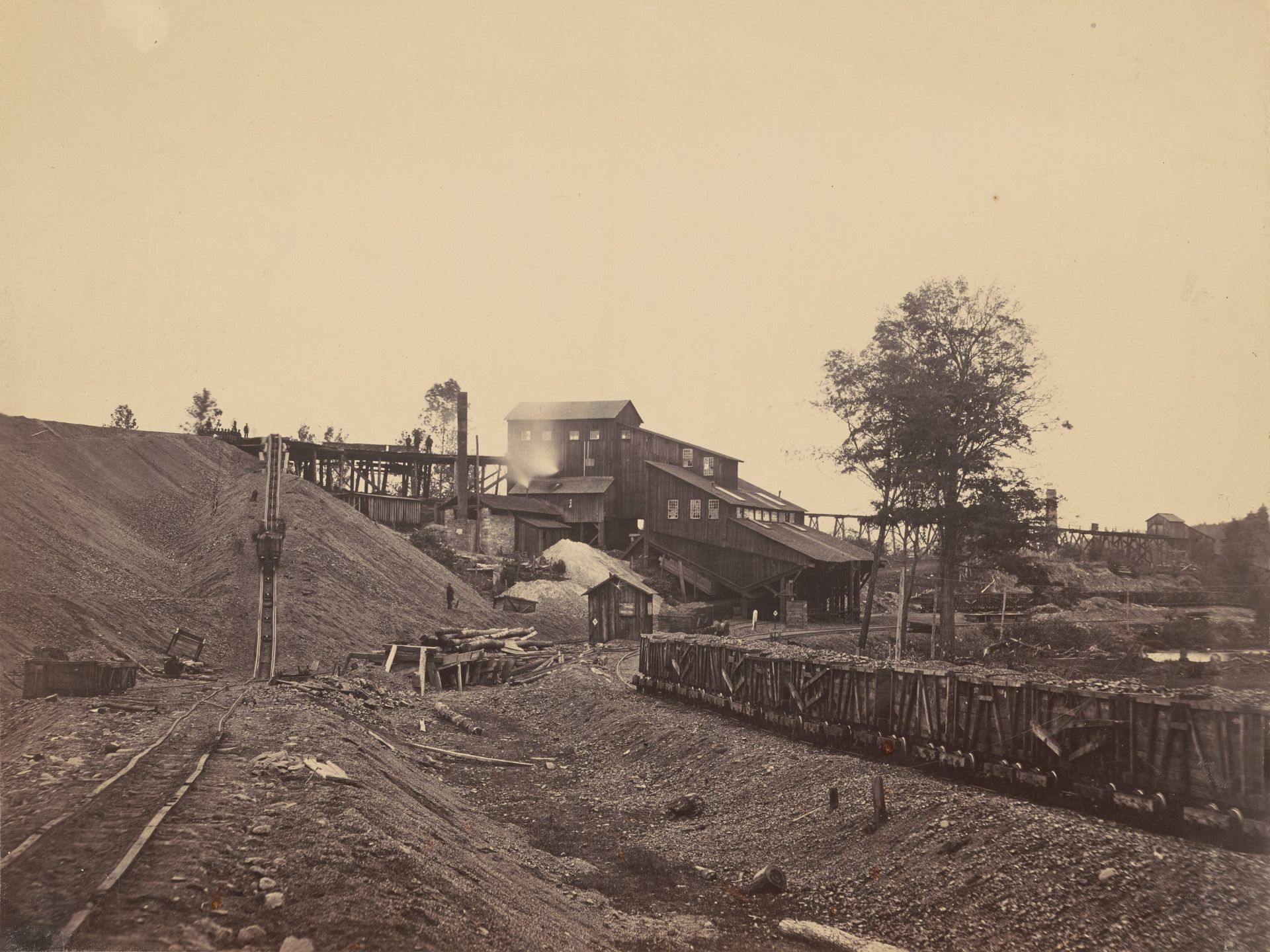 Breaker at Dickson, Del. & Hudson Canal Co. by Thomas H. Johnson