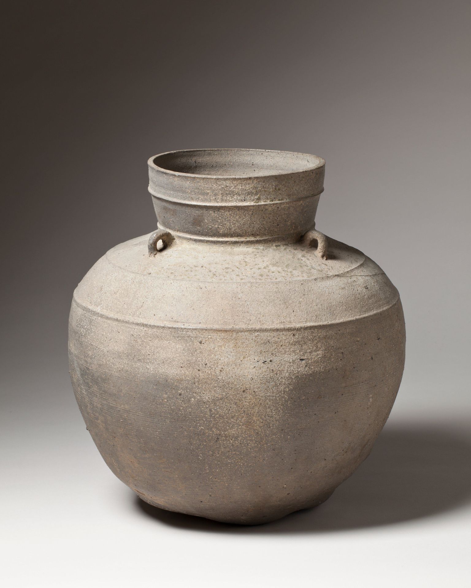 Long-necked jar with three loop-handles by Anonymous