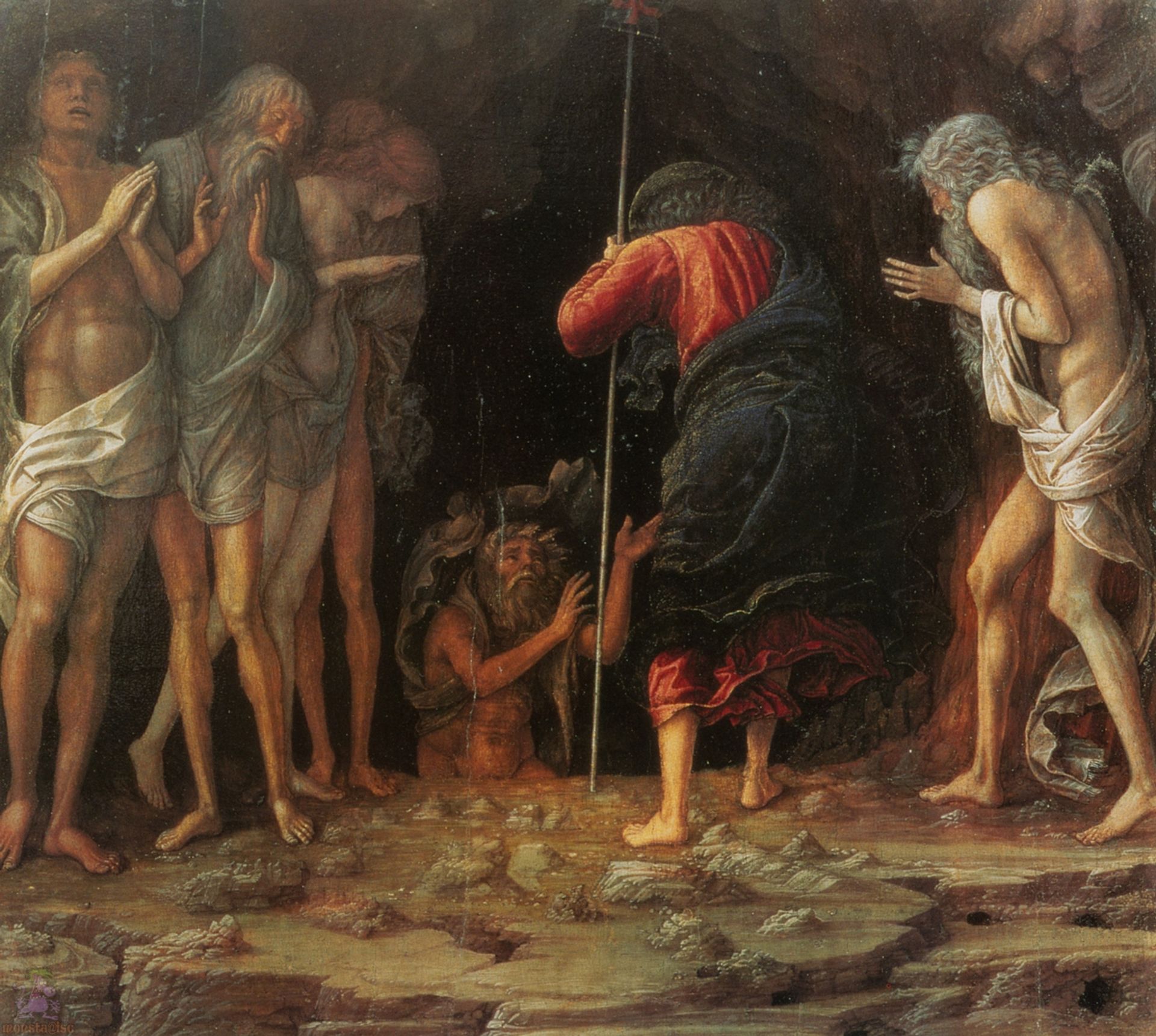 Descent into Limbo by Andrea Mantegna