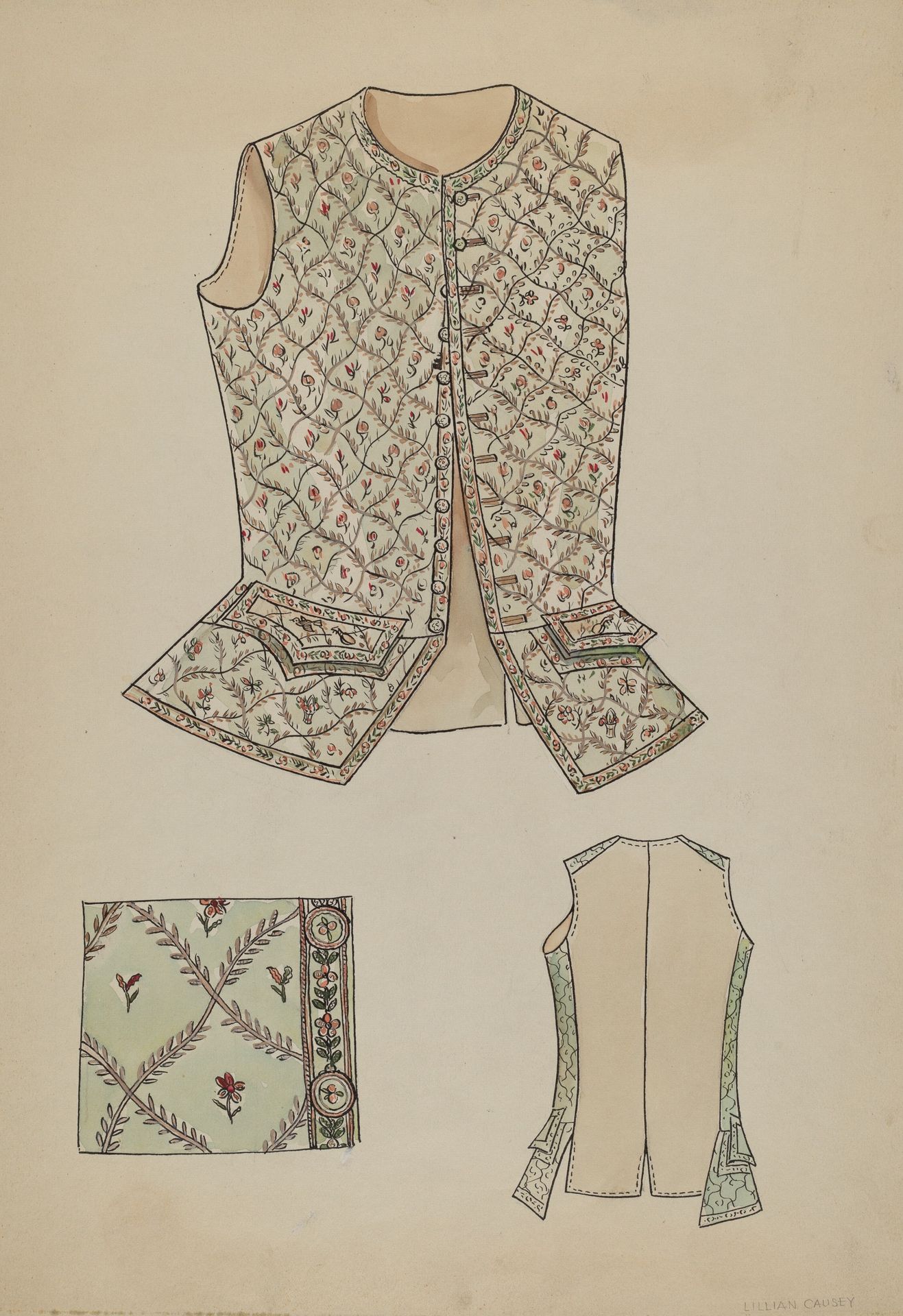 Waistcoat by Lillian Causey
