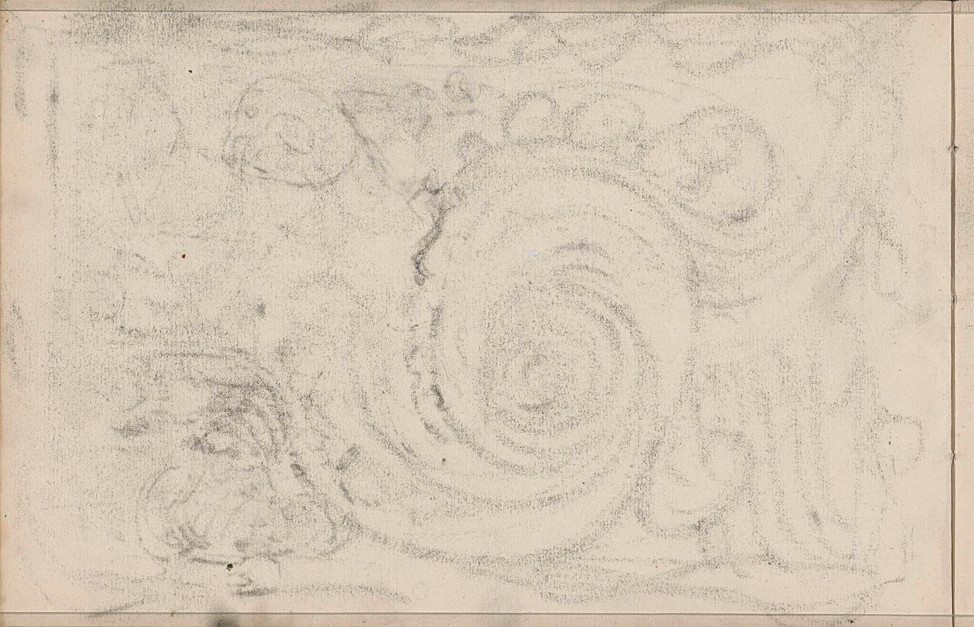 Abklatsch van een krijttekening by Carel Adolph Lion Cachet