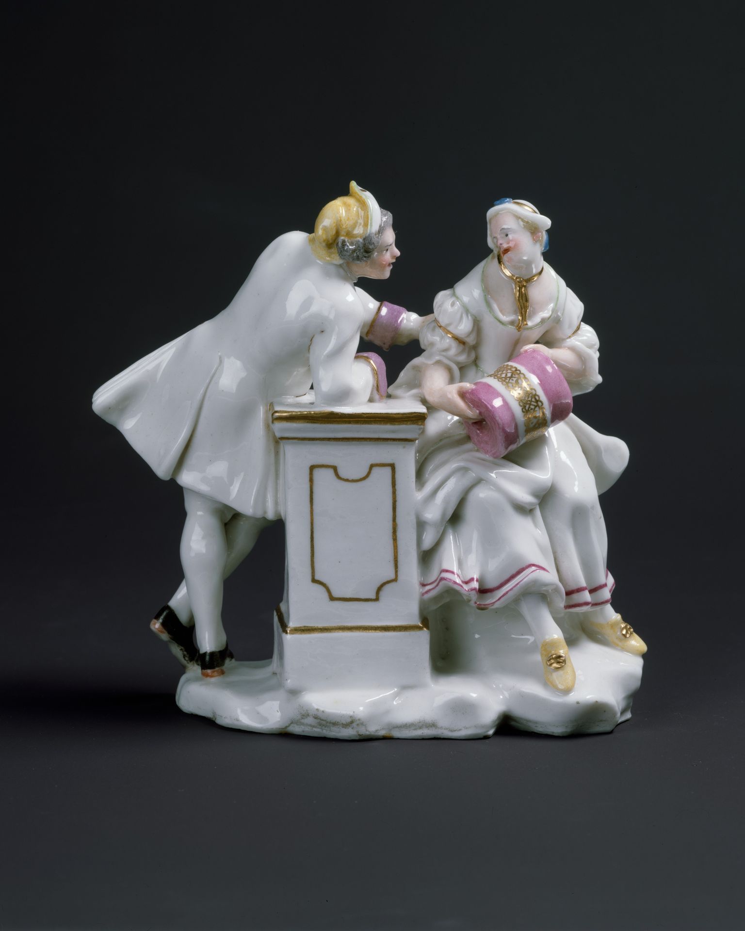 Young couple by Capodimonte Porcelain Manufactory