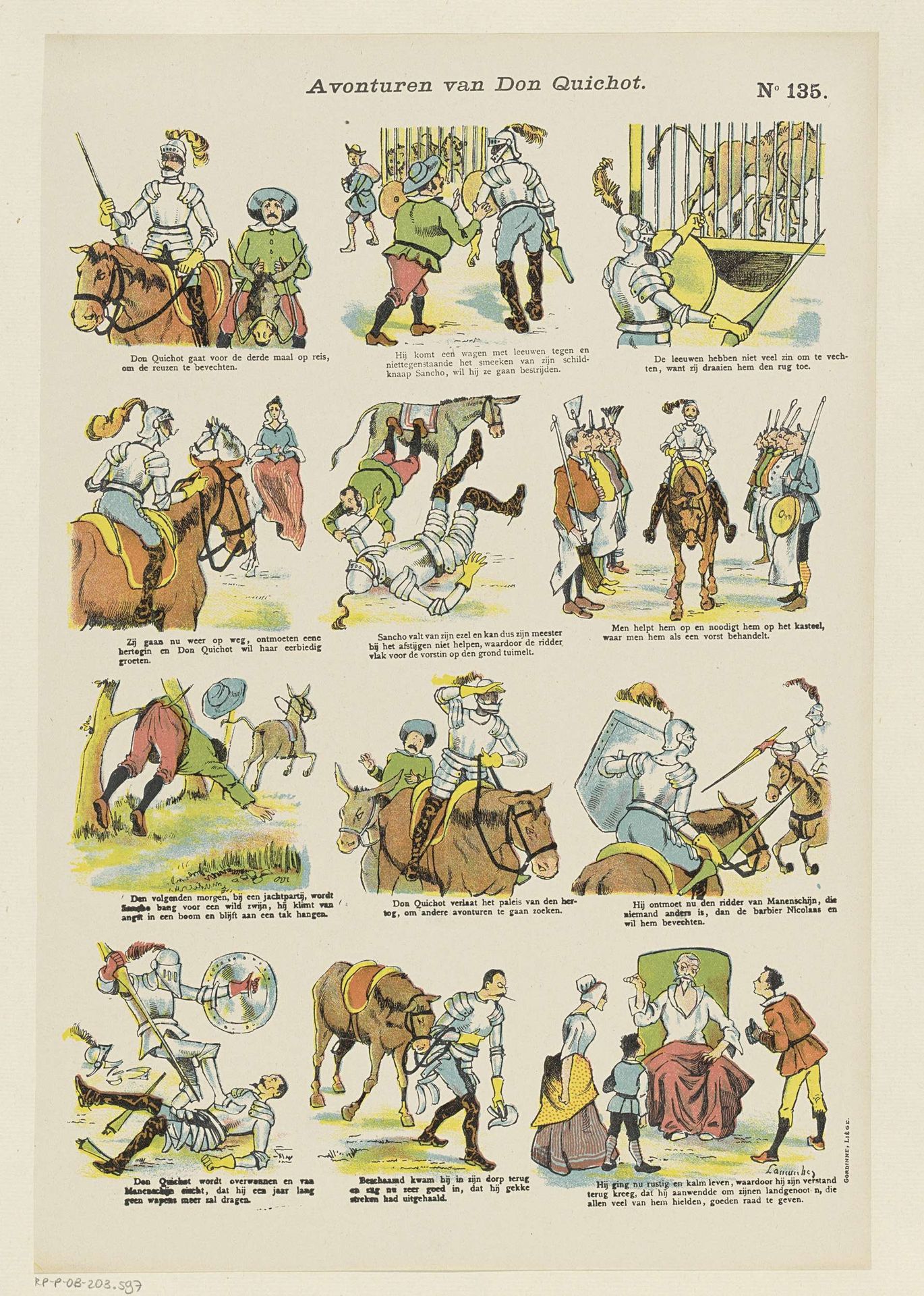 Avonturen van Don Quichot by Lamouche