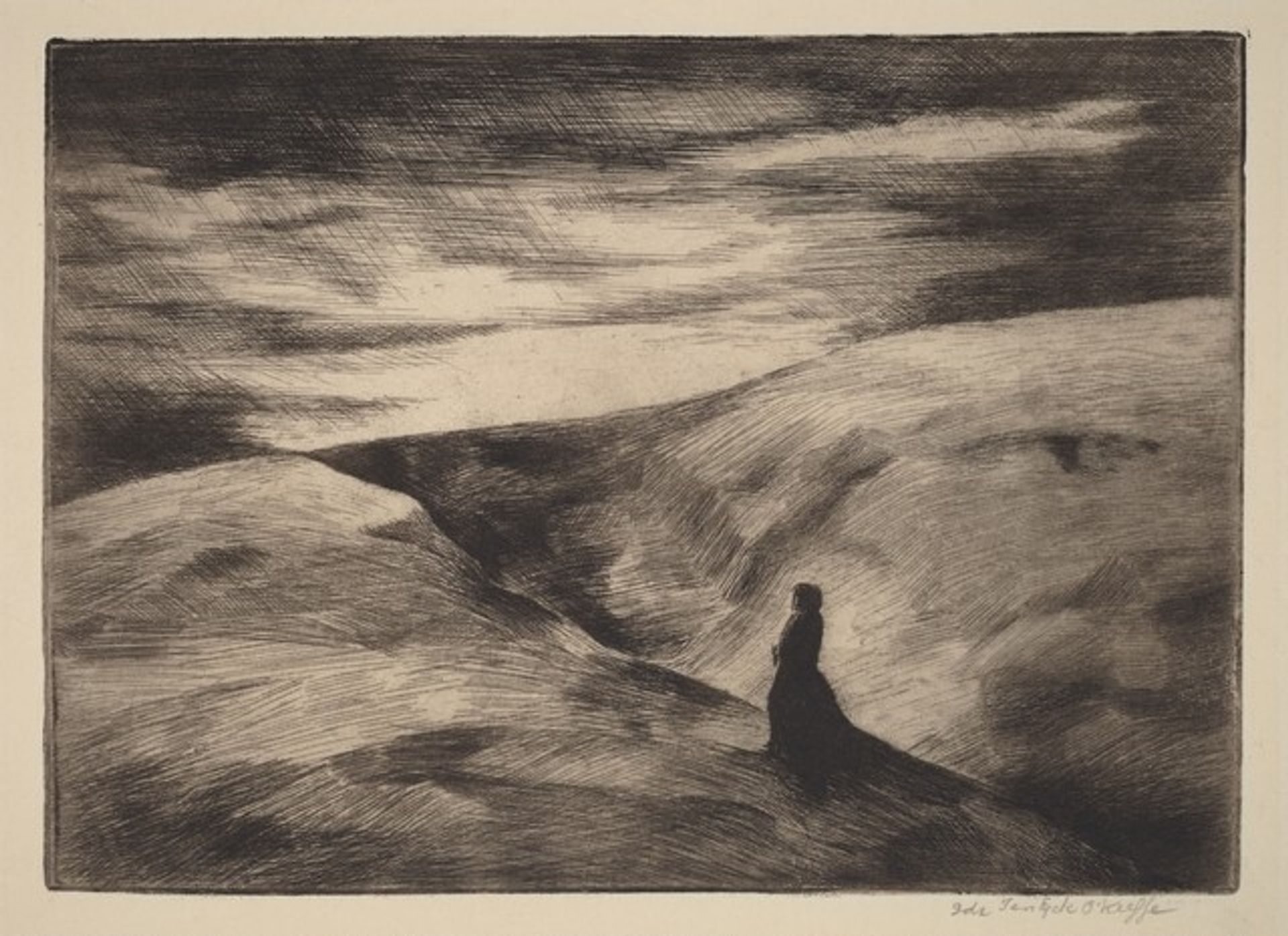 Evening by Ida Ten Eyck O'Keefe