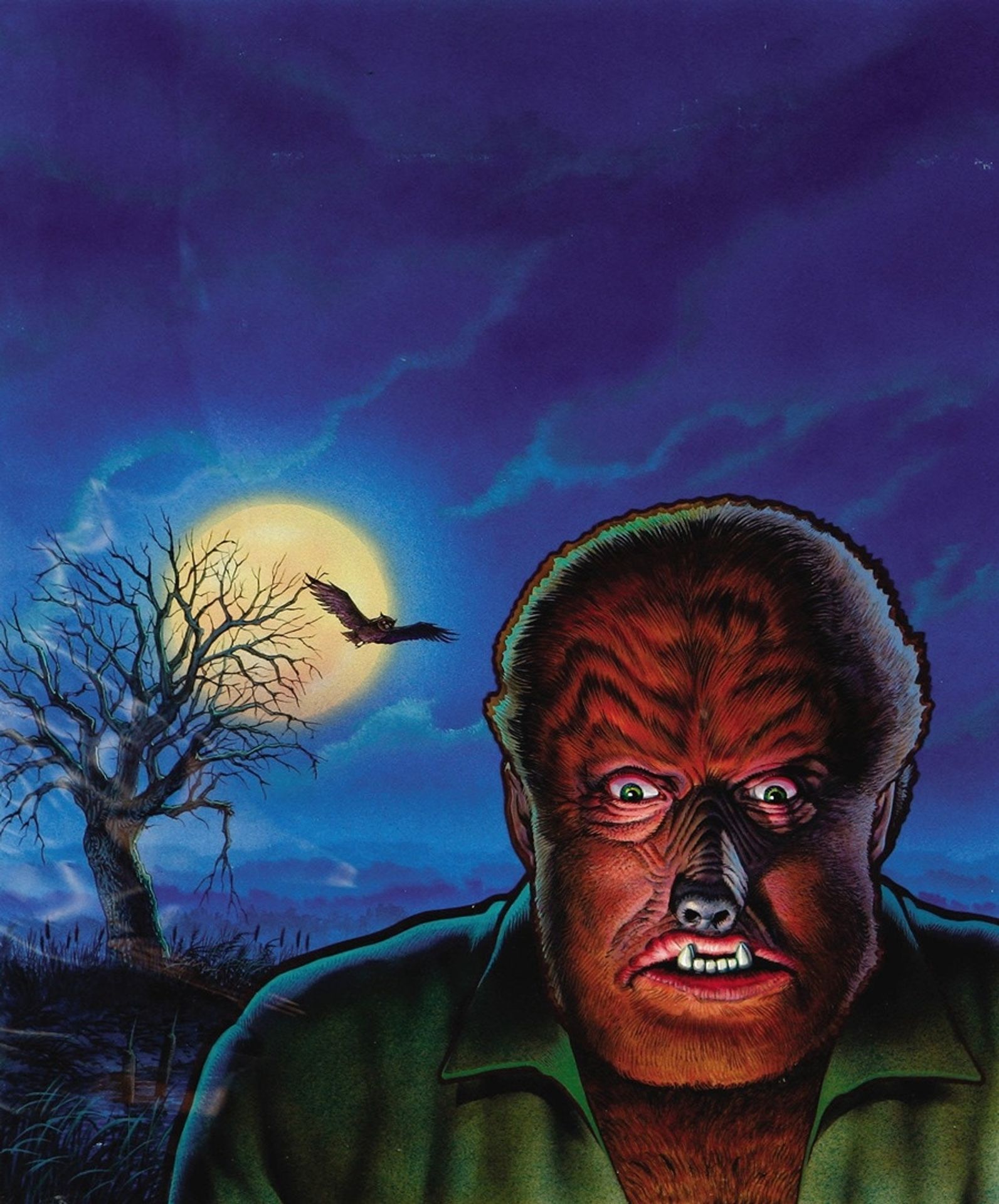 The Wolf Man, Pepsi ‘Monster Match’ by Don Ivan Punchatz