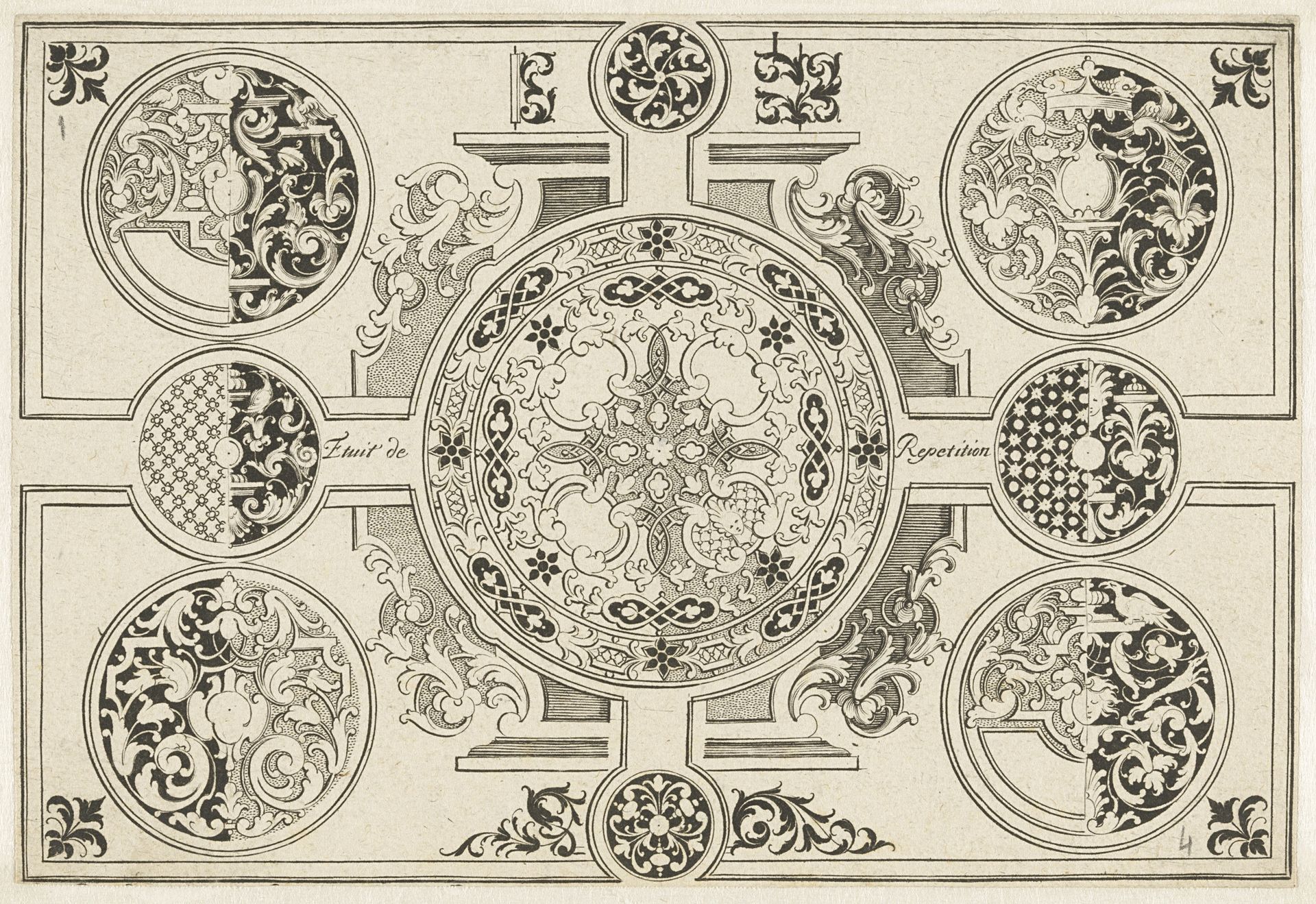 Ontwerpen voor horlogekasten by Pierre Bourdon
