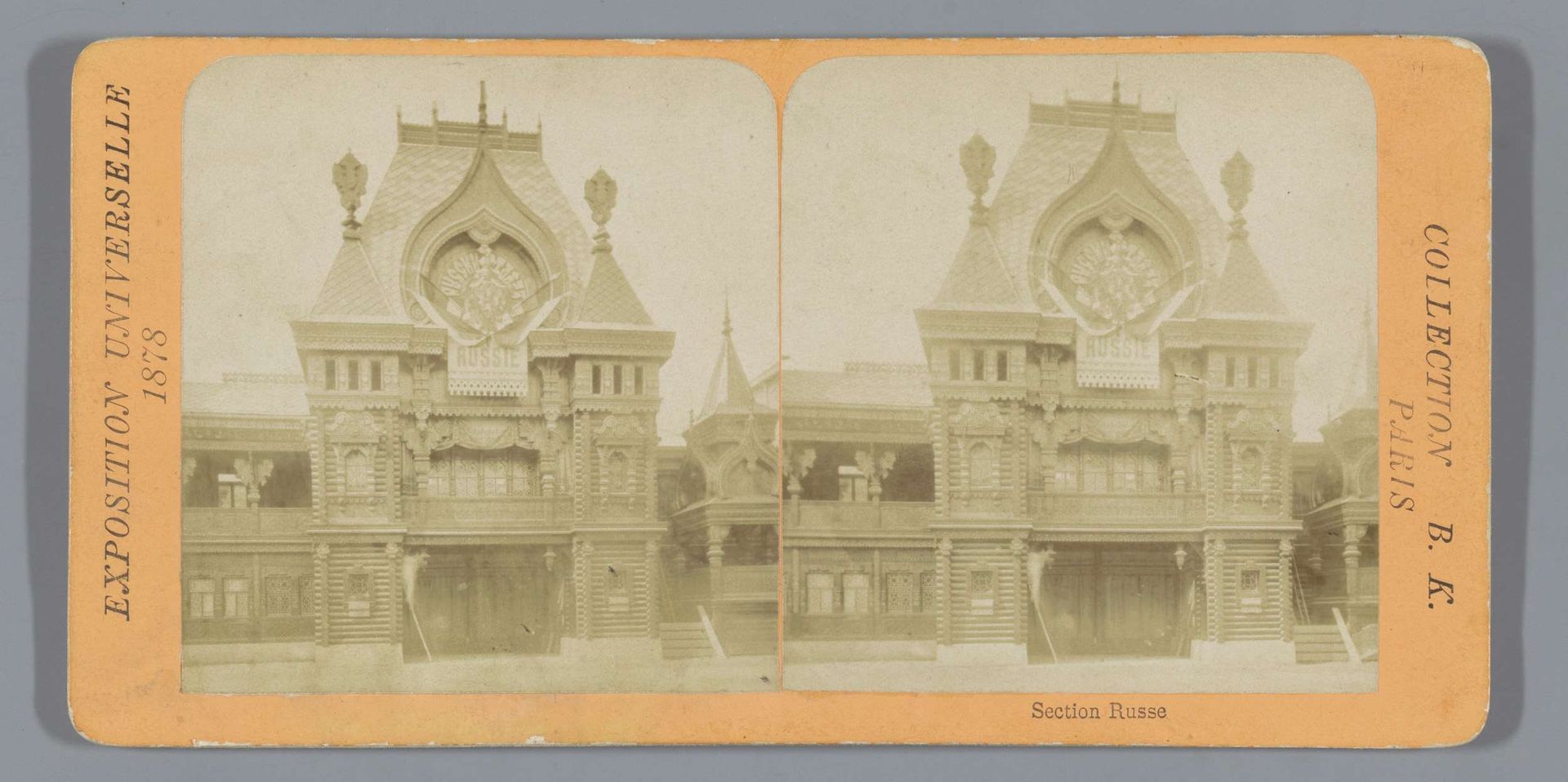 Russisch paviljoen op de Wereldtentoonstelling van 1878 by Adolphe Block