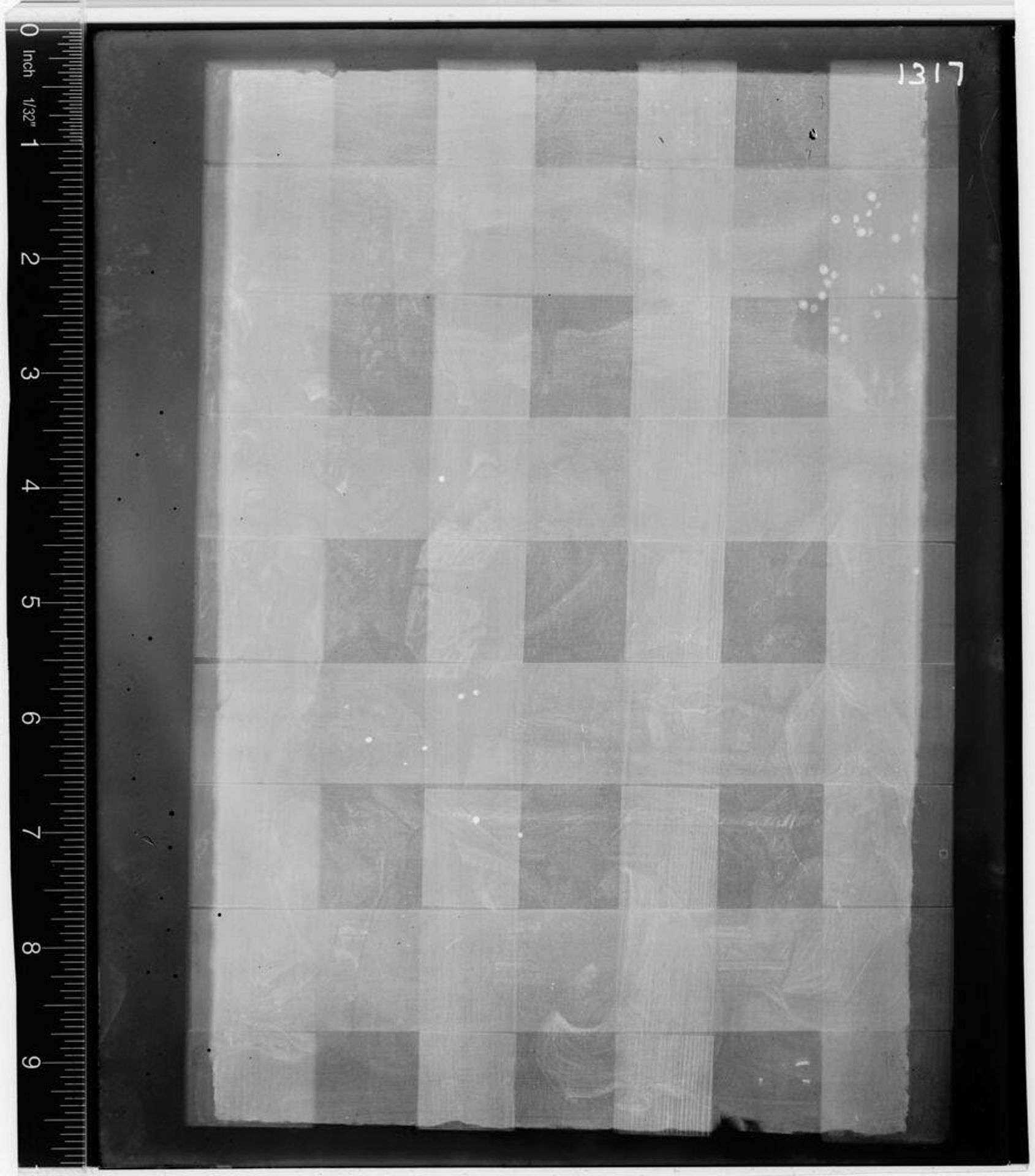 X-radiograph(s) of "Burial of Christ" by Artist of original: Simone Martini