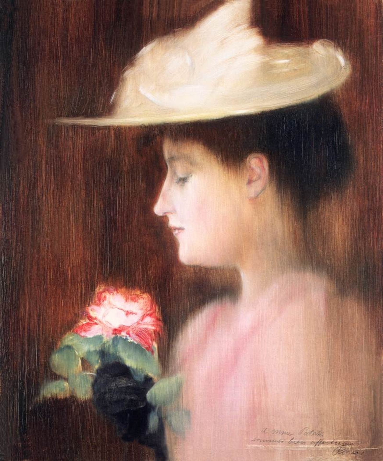 Portrait of Mrs. Pataki by Jozsef Rippl-Ronai