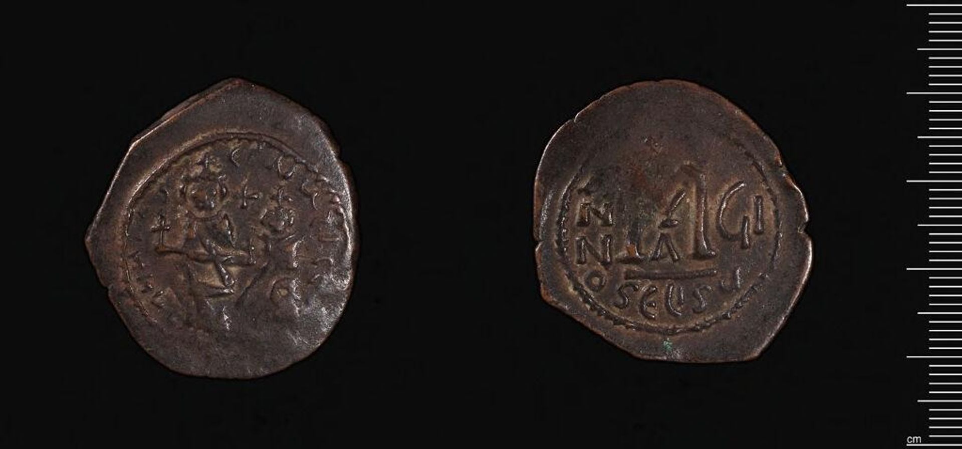 Coin of Herakleios by Abd-al-Malik (Umayyads)