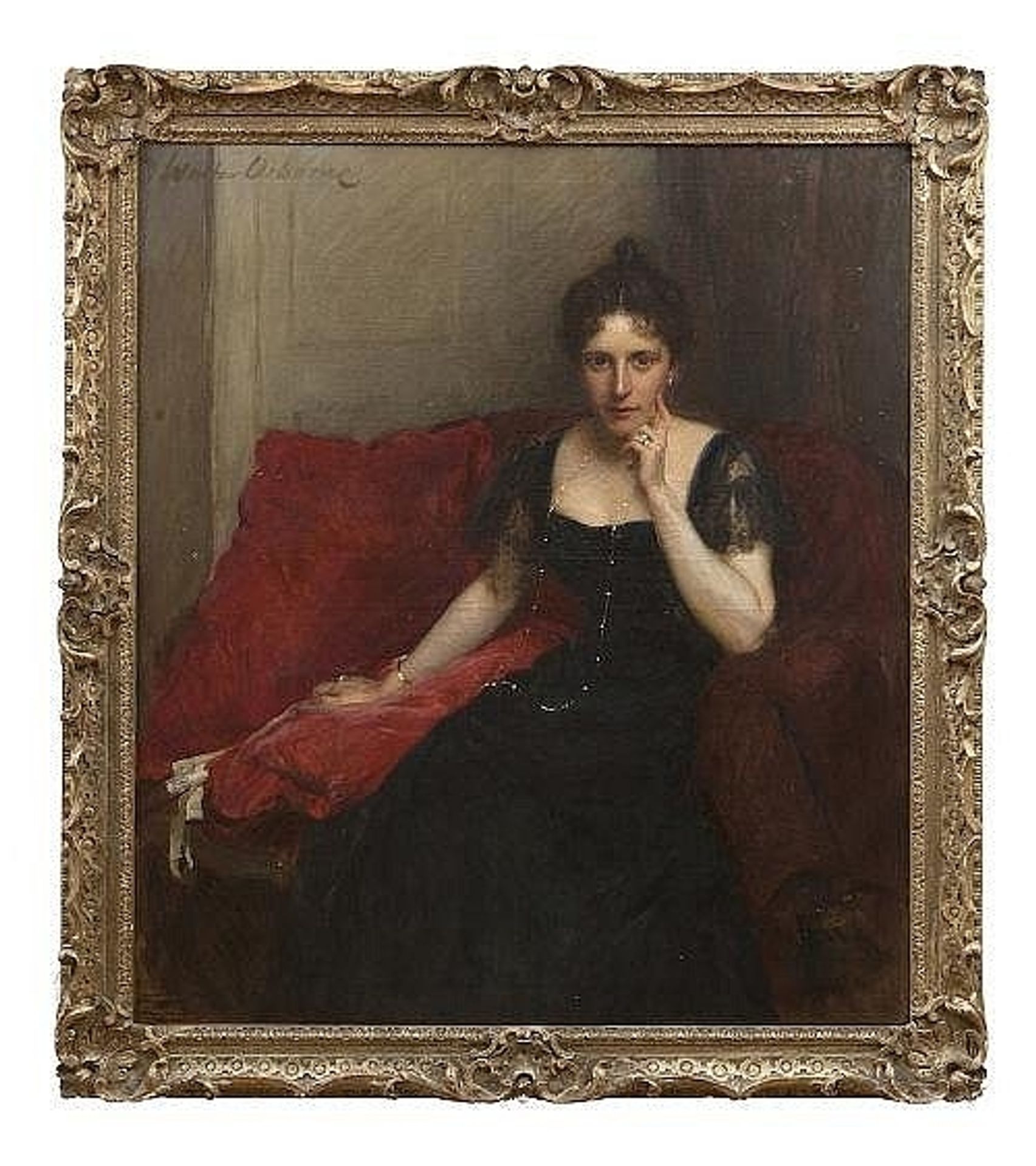 Portrait of Mrs Meade by Walter Osborne